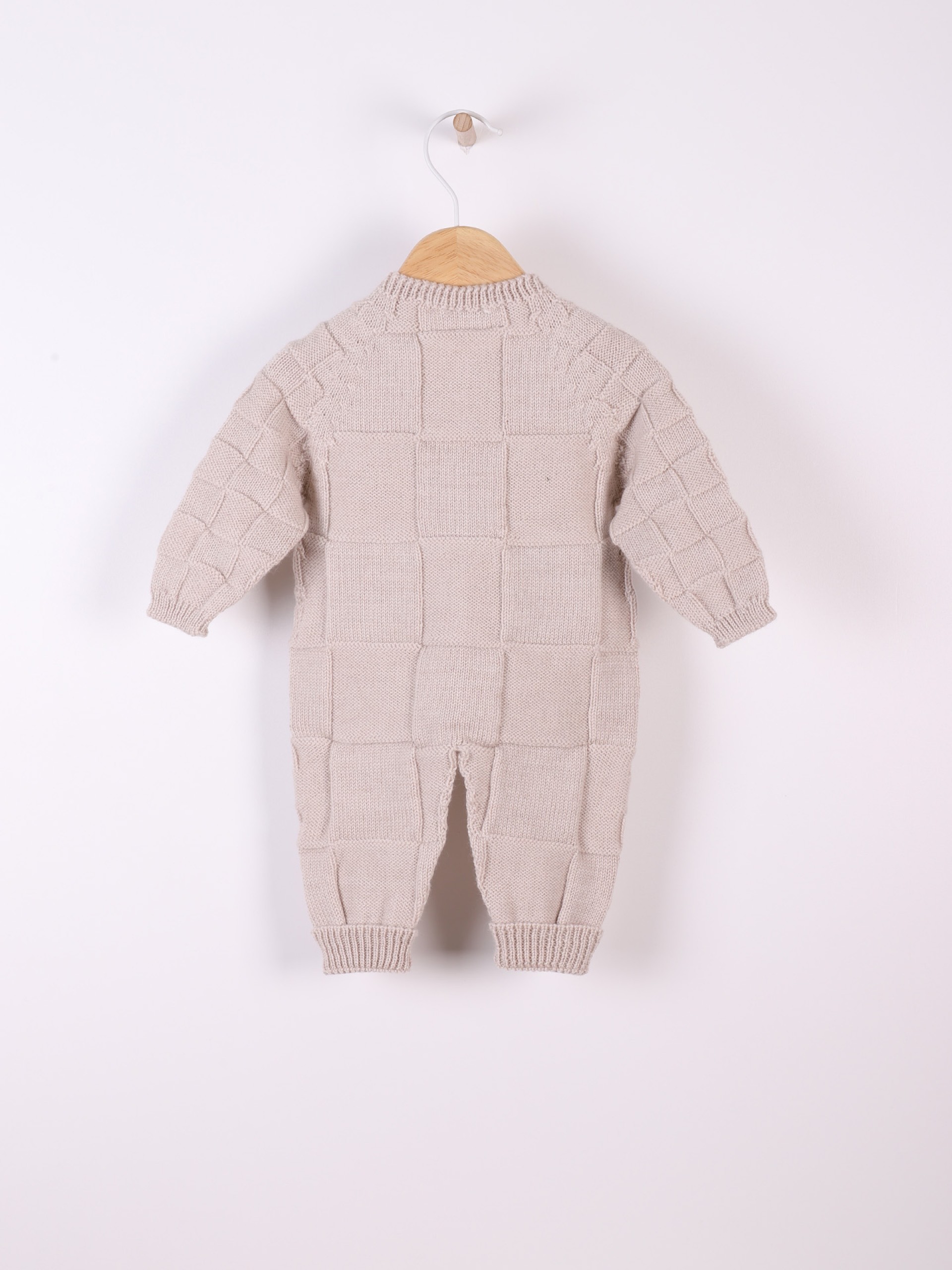 Knitted wool jumpsuit