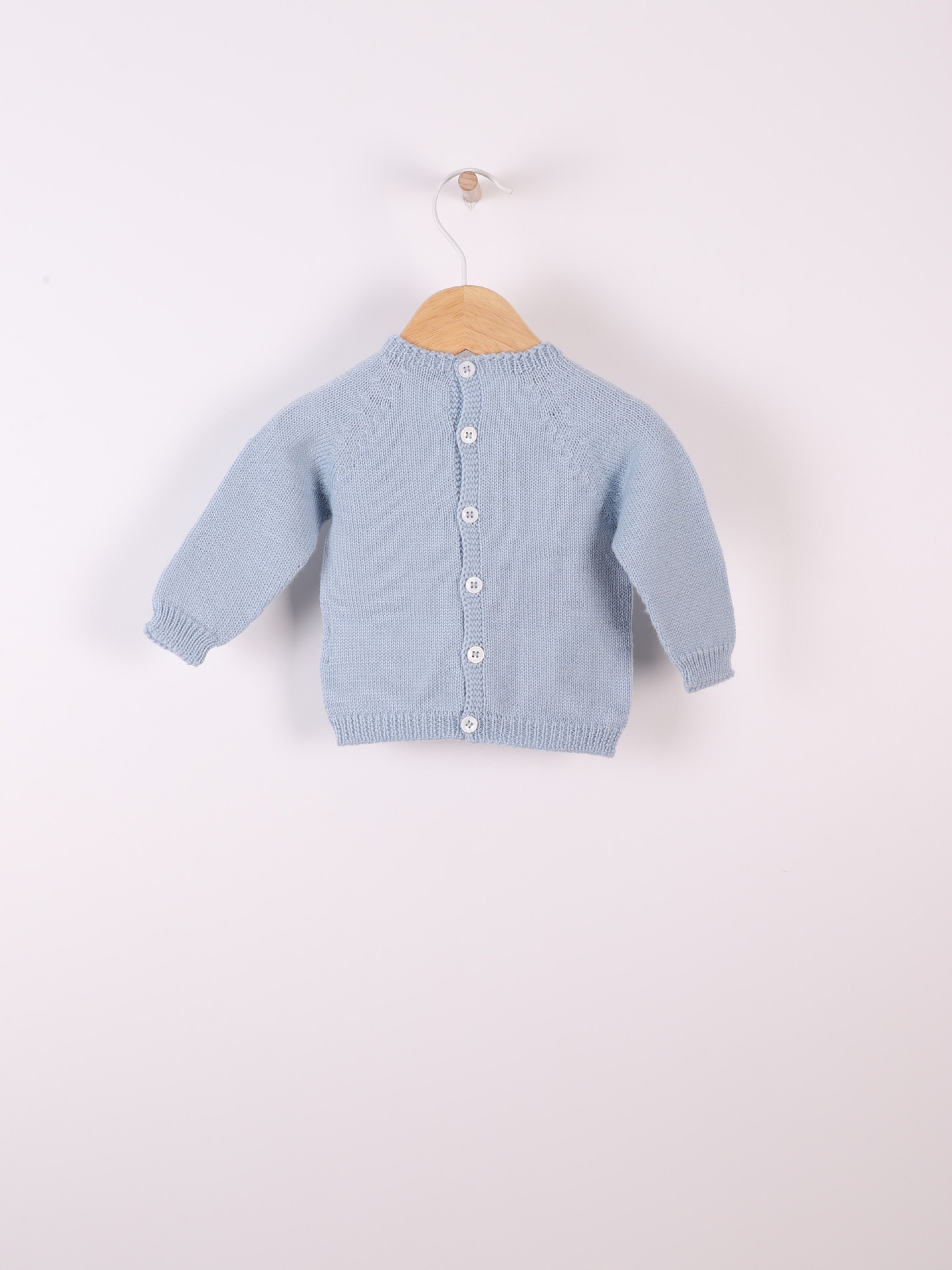 Knitted wool sweater