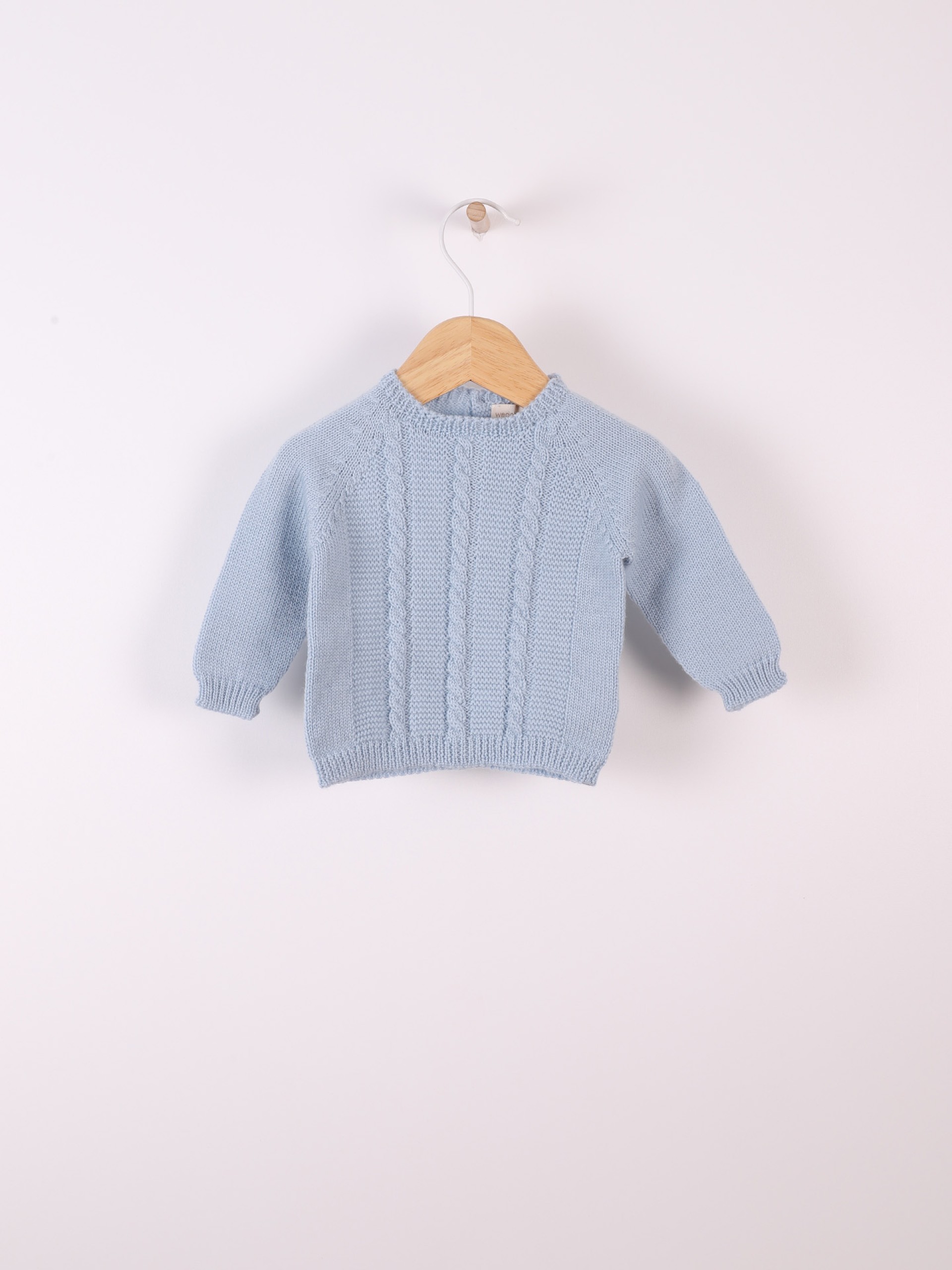 Knitted wool sweater