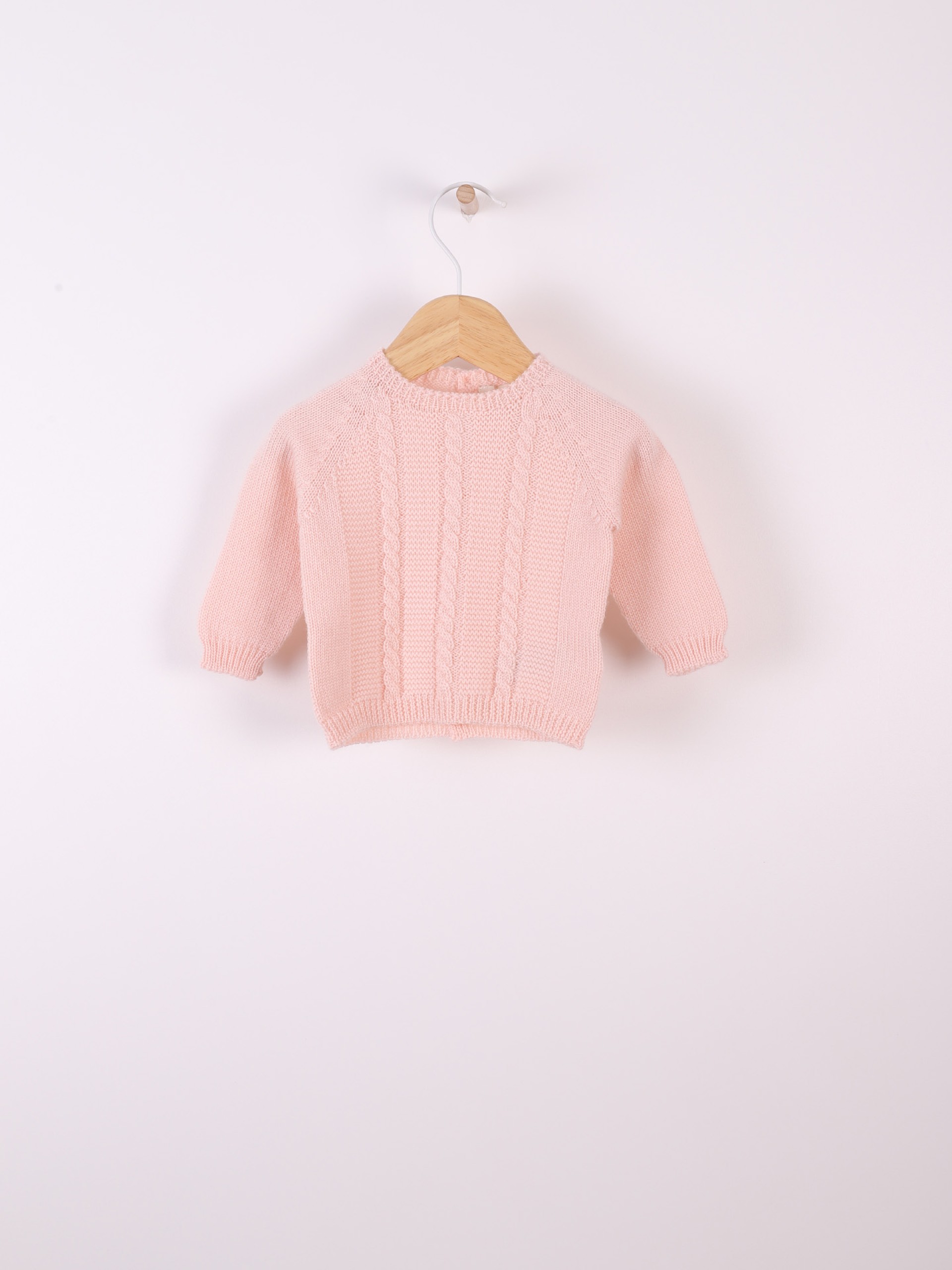 Knitted wool sweater