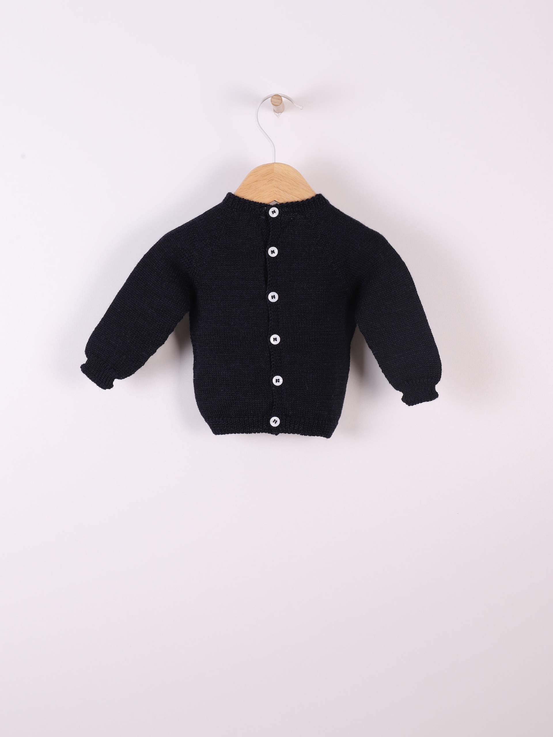 Knitted wool sweater