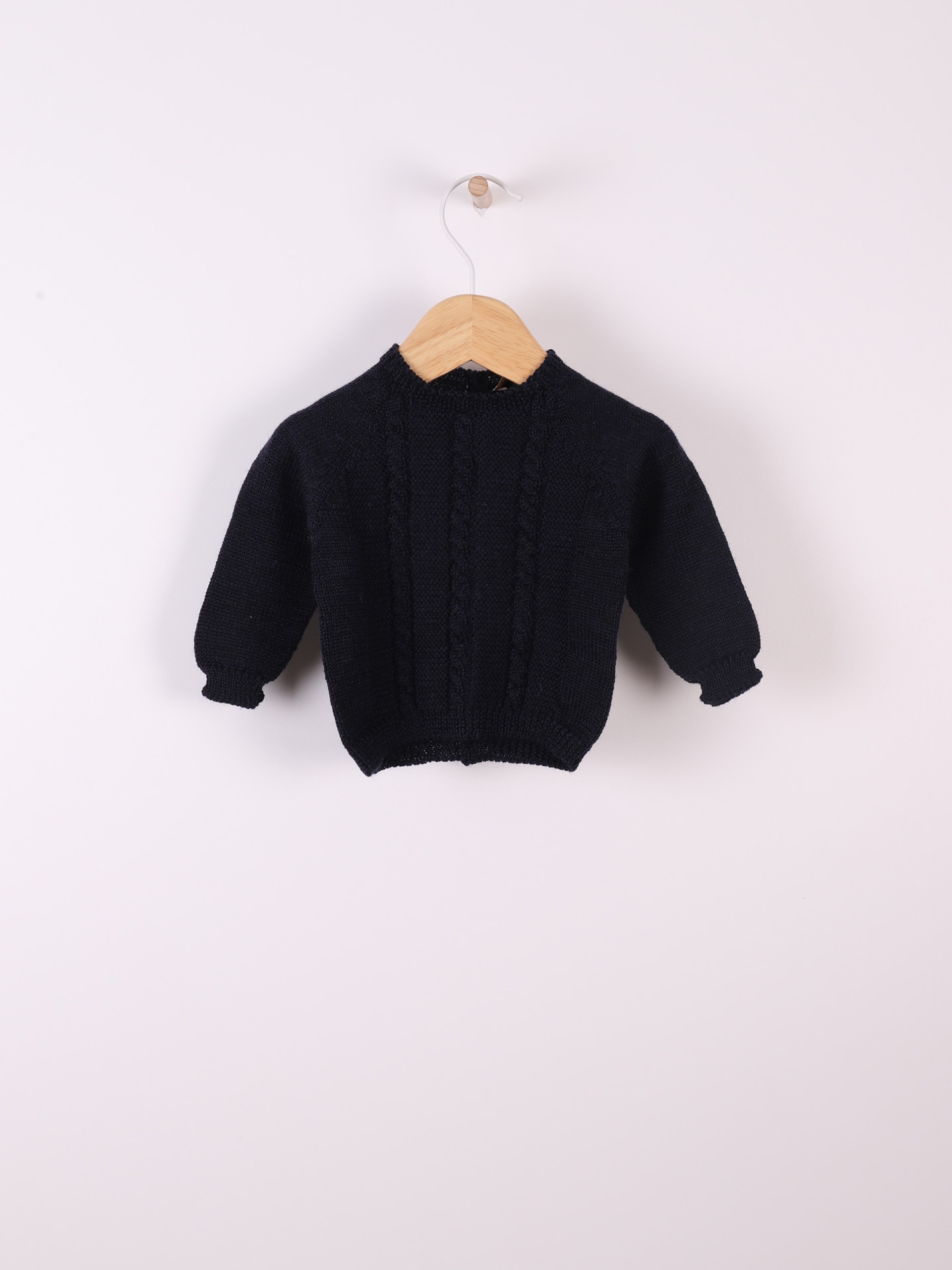 Knitted wool sweater