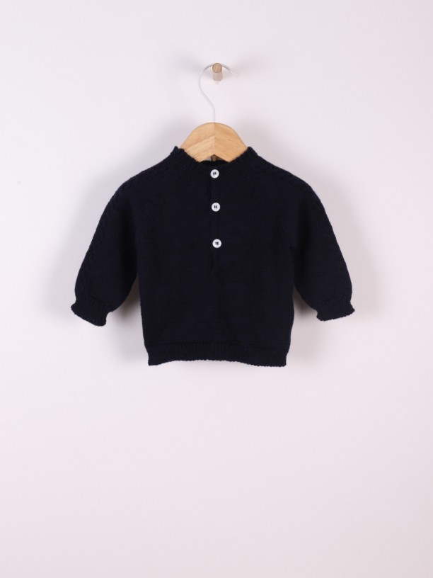 Knitted wool sweater Knitted wool sweater