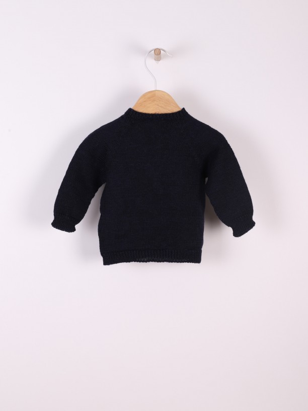Knitted wool sweater Knitted wool sweater