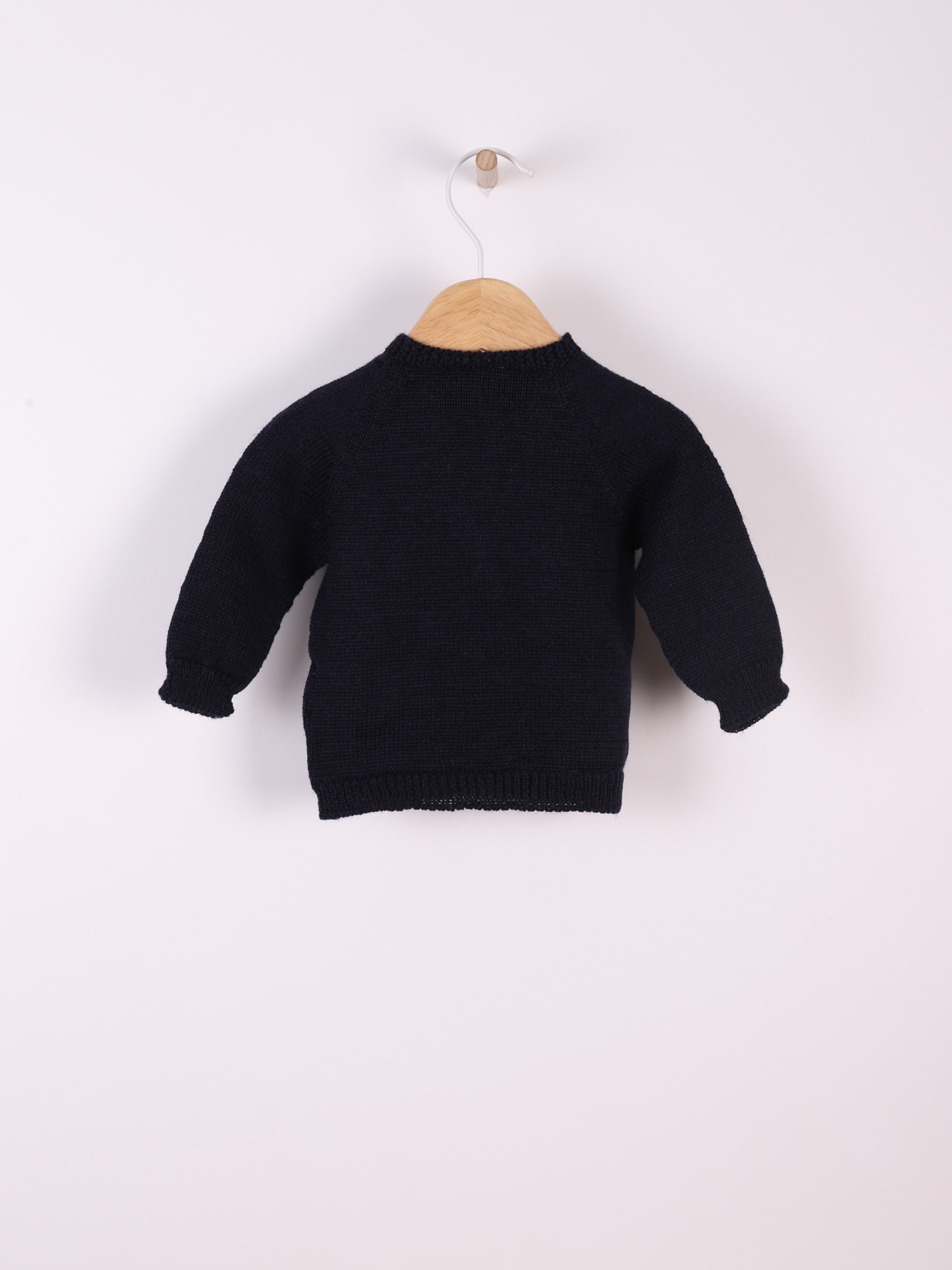 Knitted wool sweater