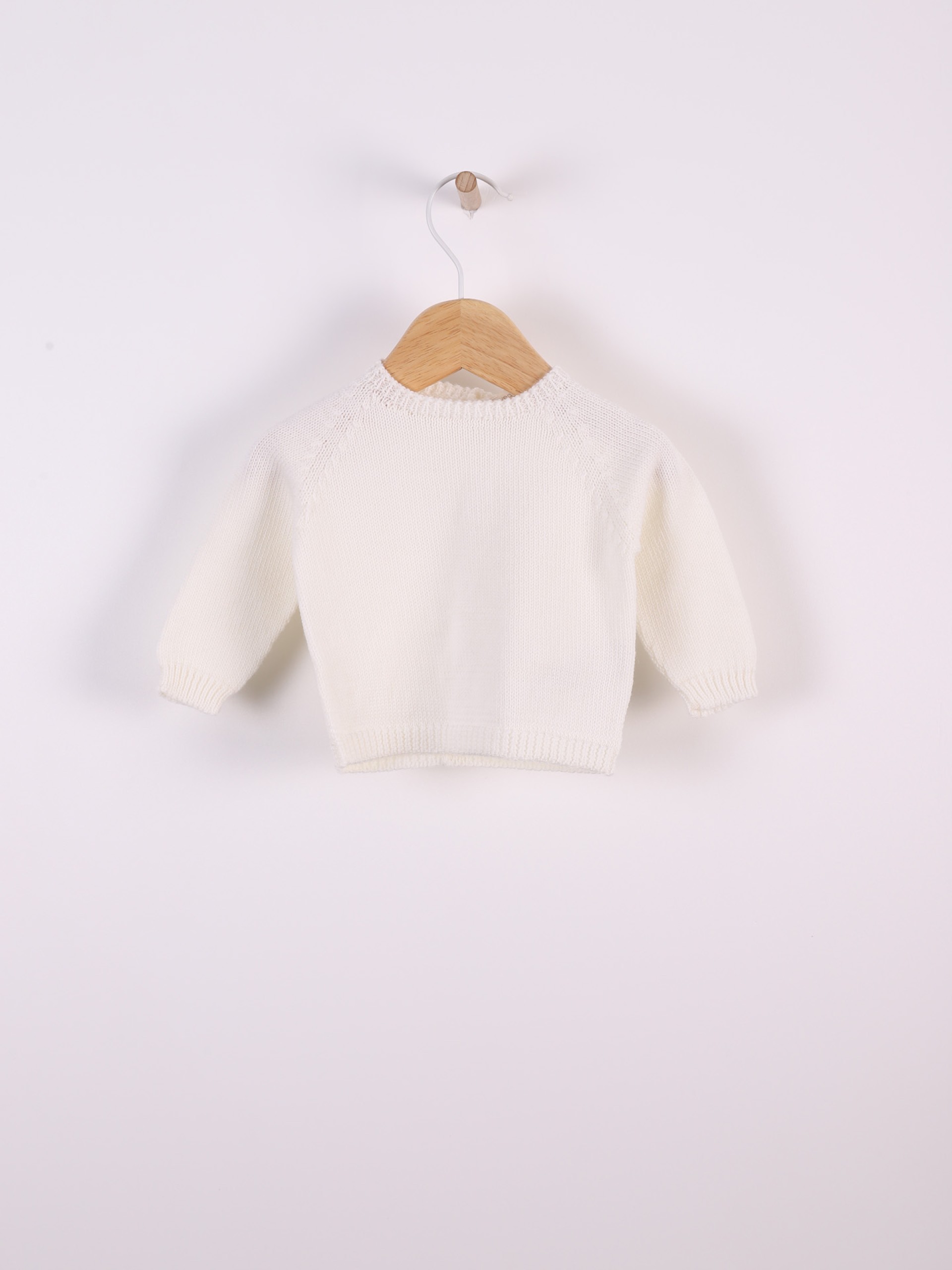 Knitted wool sweater