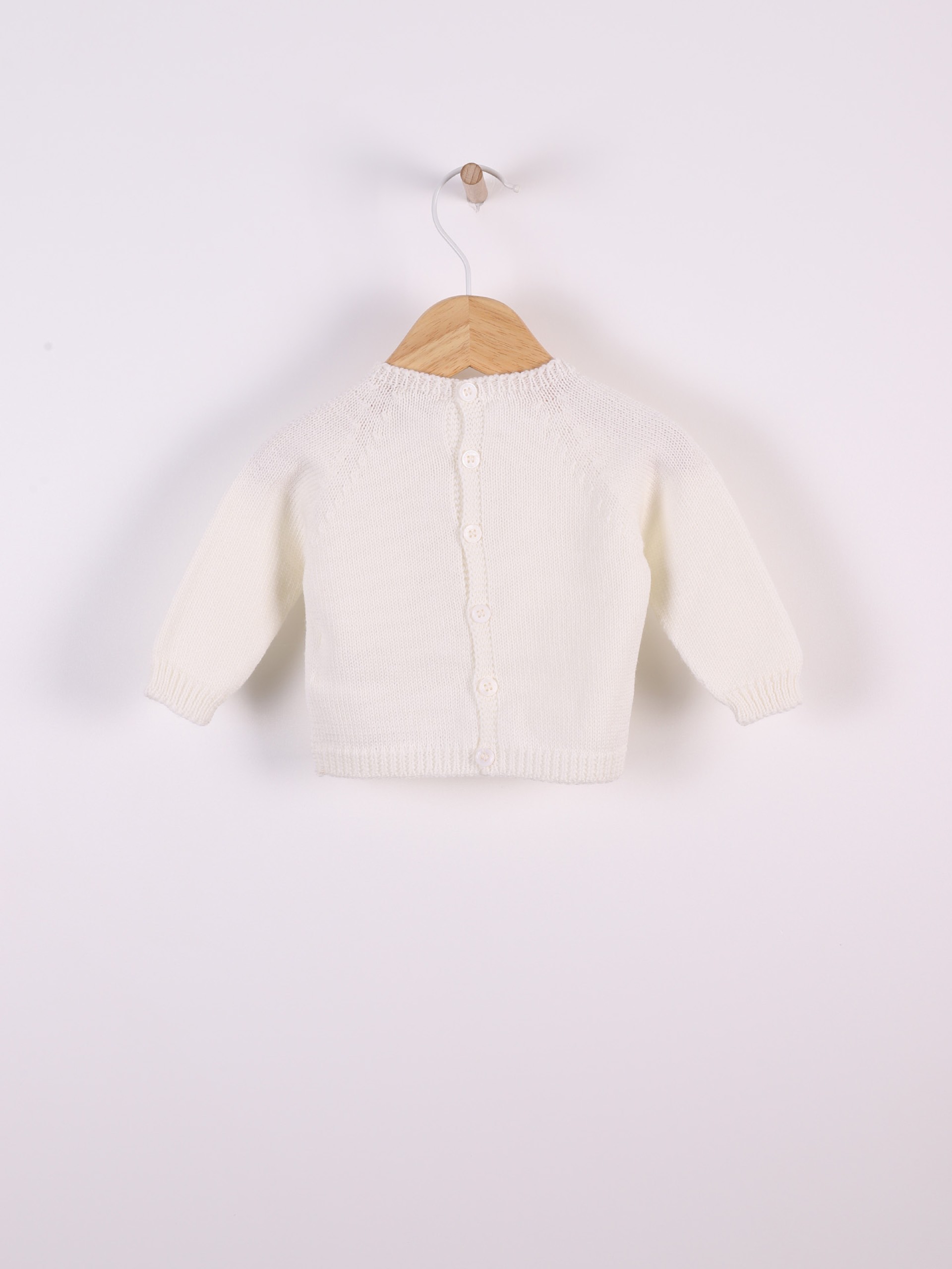Knitted wool sweater