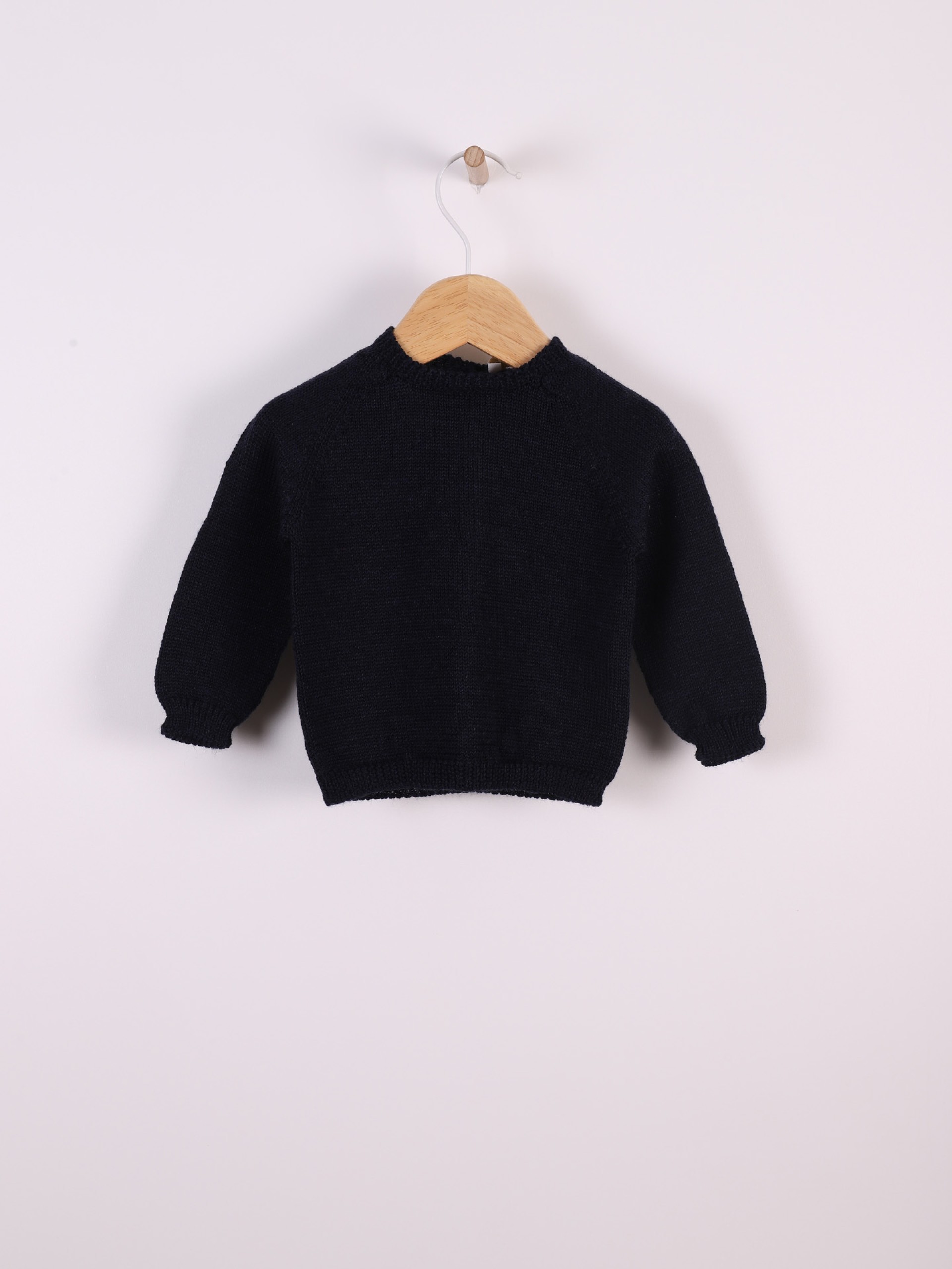 Knitted wool sweater