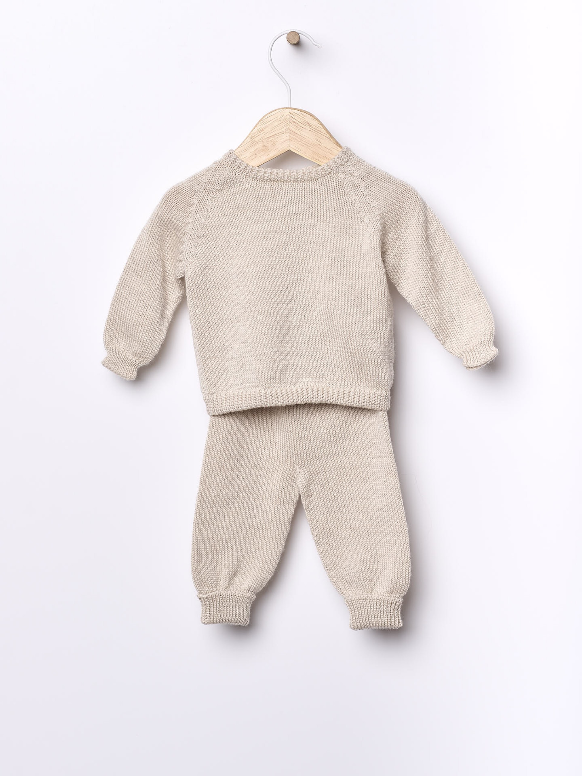 Knitted wool sweater