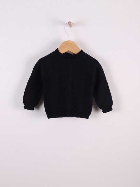 Knitted wool sweater