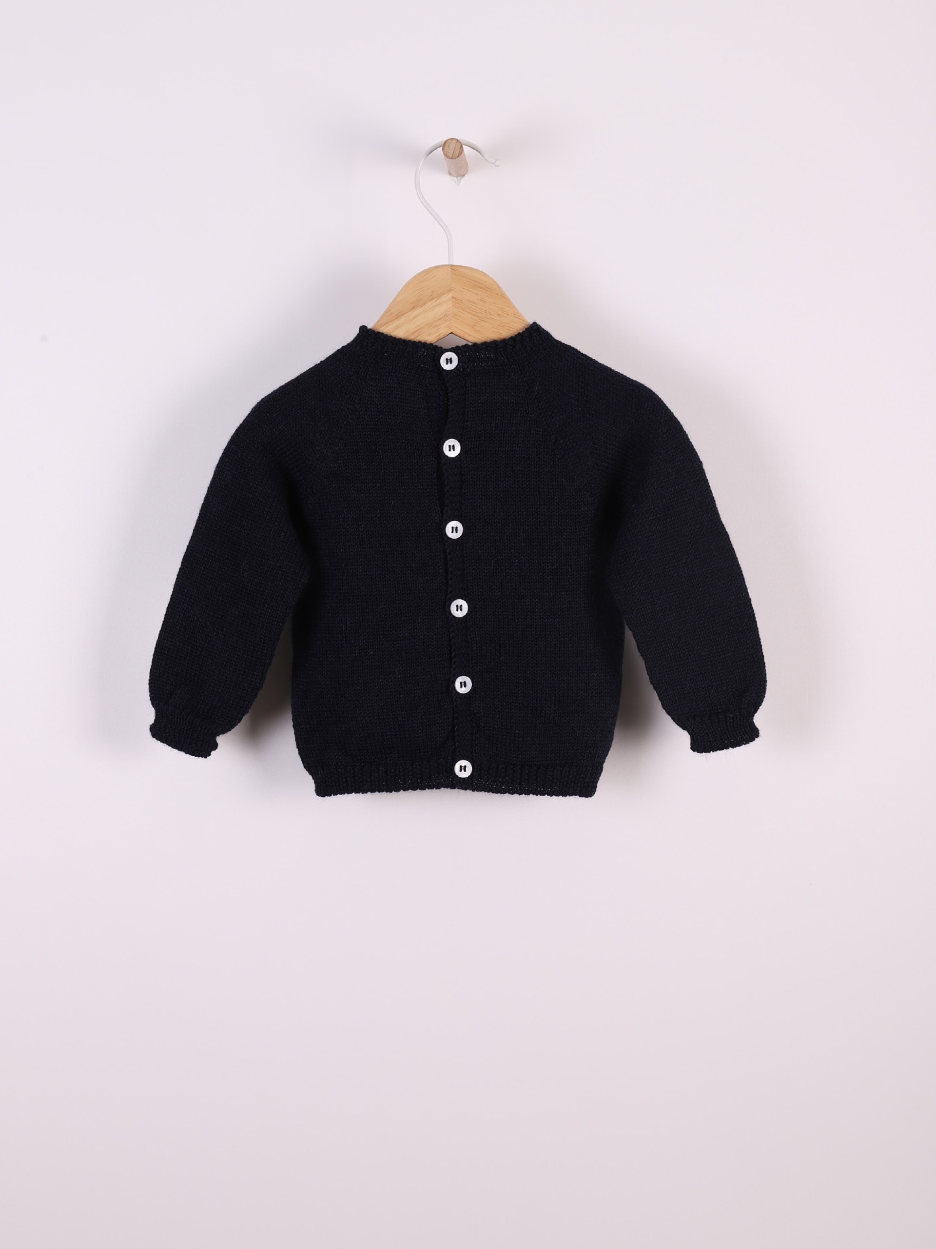 Knitted wool sweater