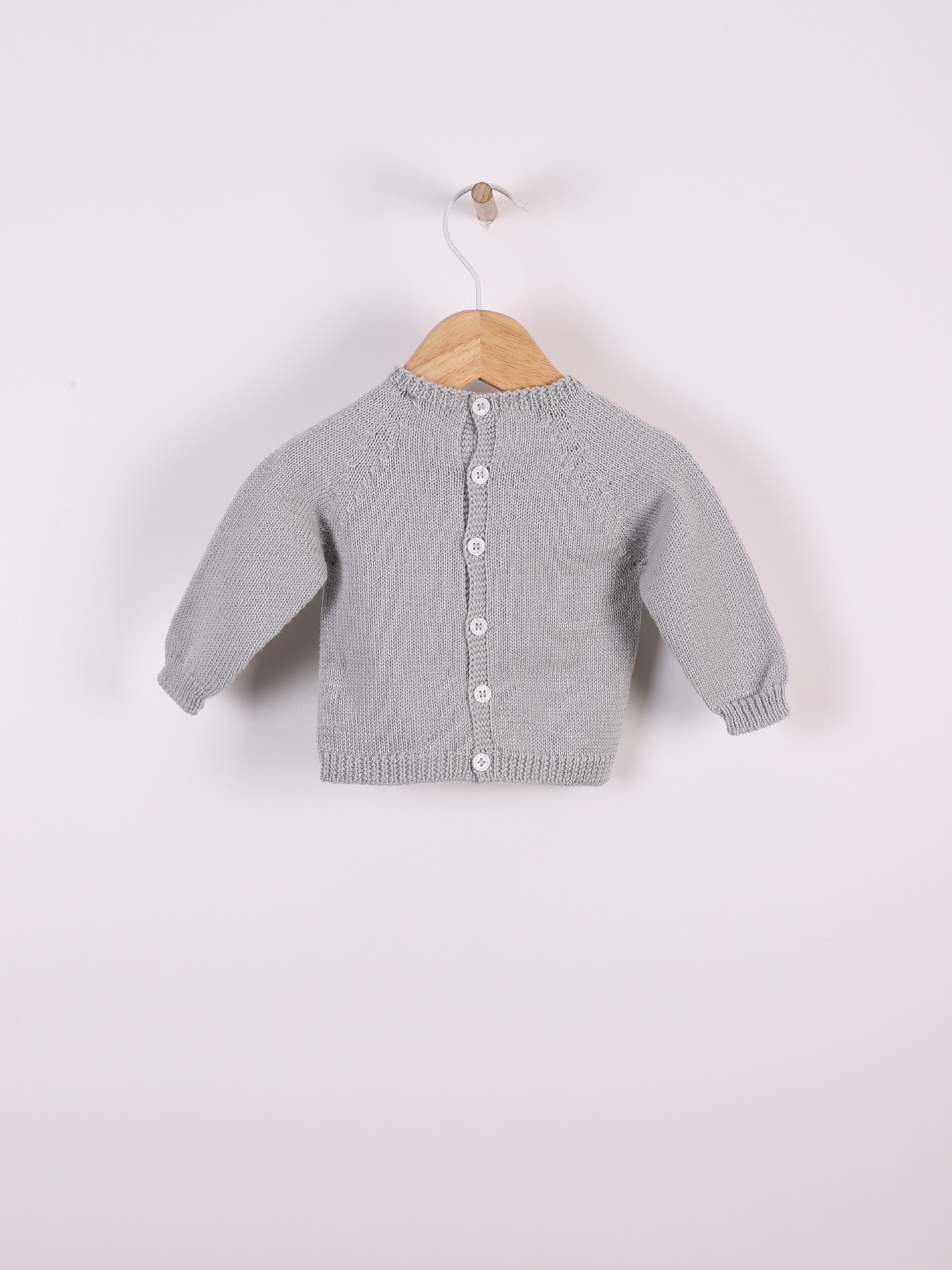 Knitted wool sweater