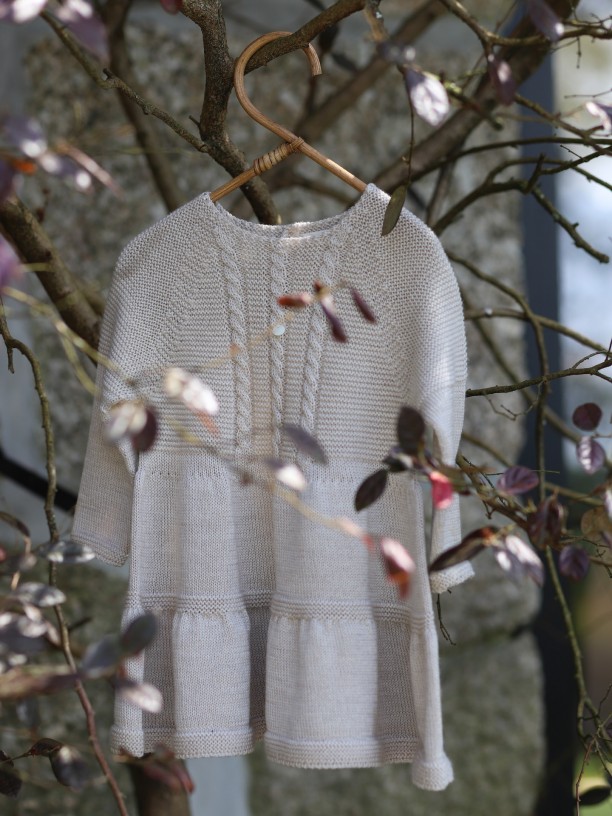 Knitted wool dress