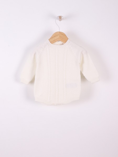Knitted wool shortie