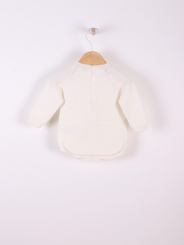 Knitted wool shortie Knitted wool shortie
