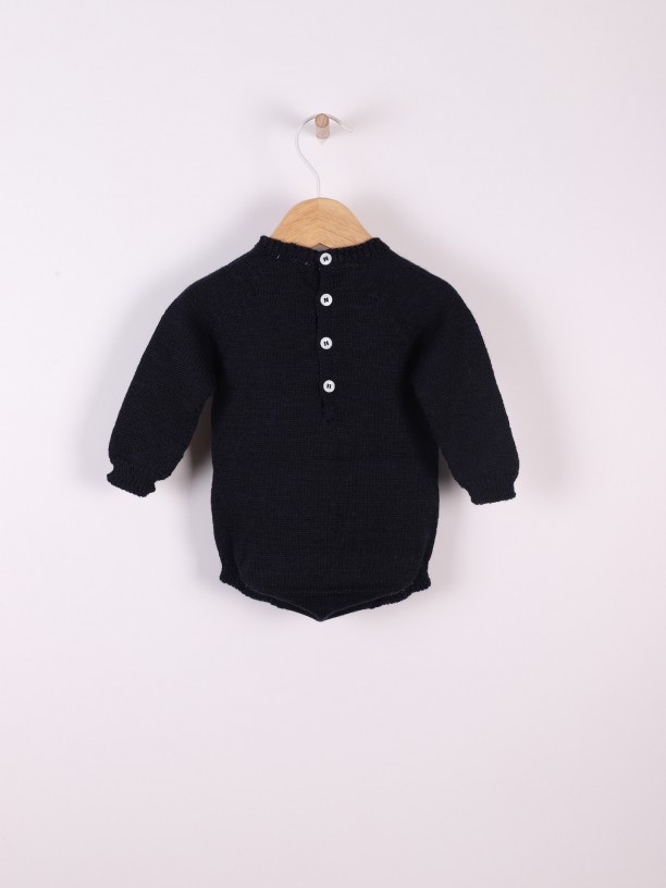Knitted wool shortie Knitted wool shortie