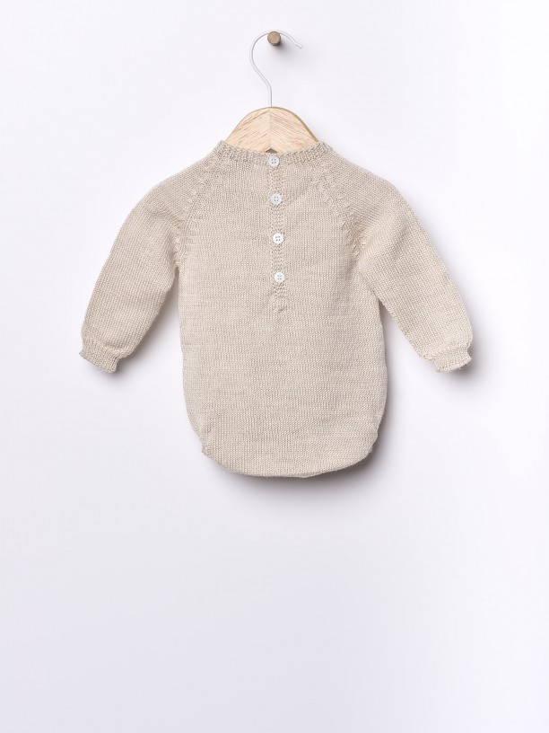 Knitted wool shortie Knitted wool shortie