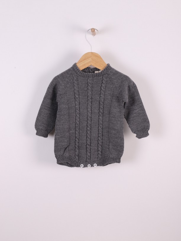 Knitted wool shortie Knitted wool shortie