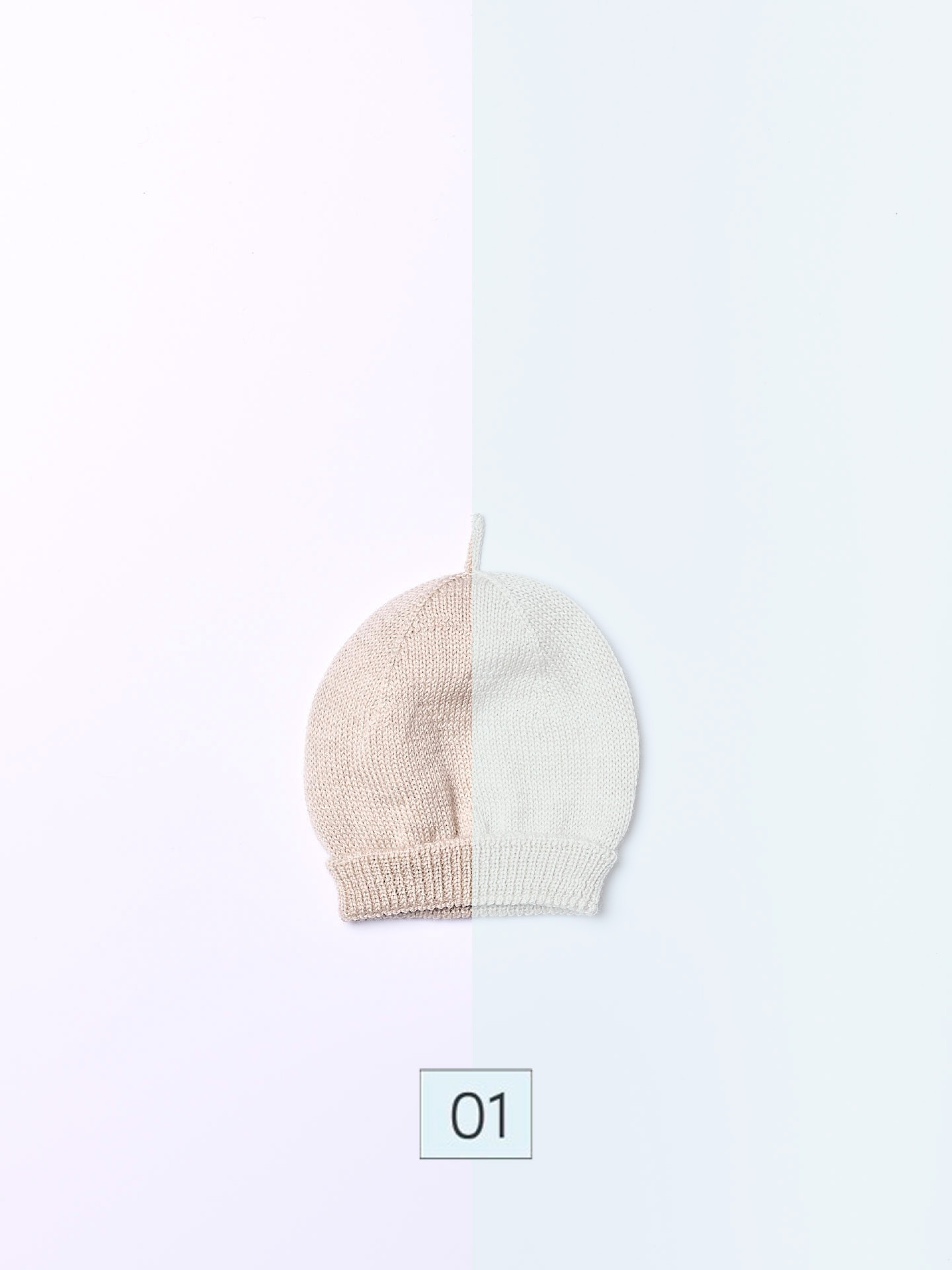 Knitted wool beanie