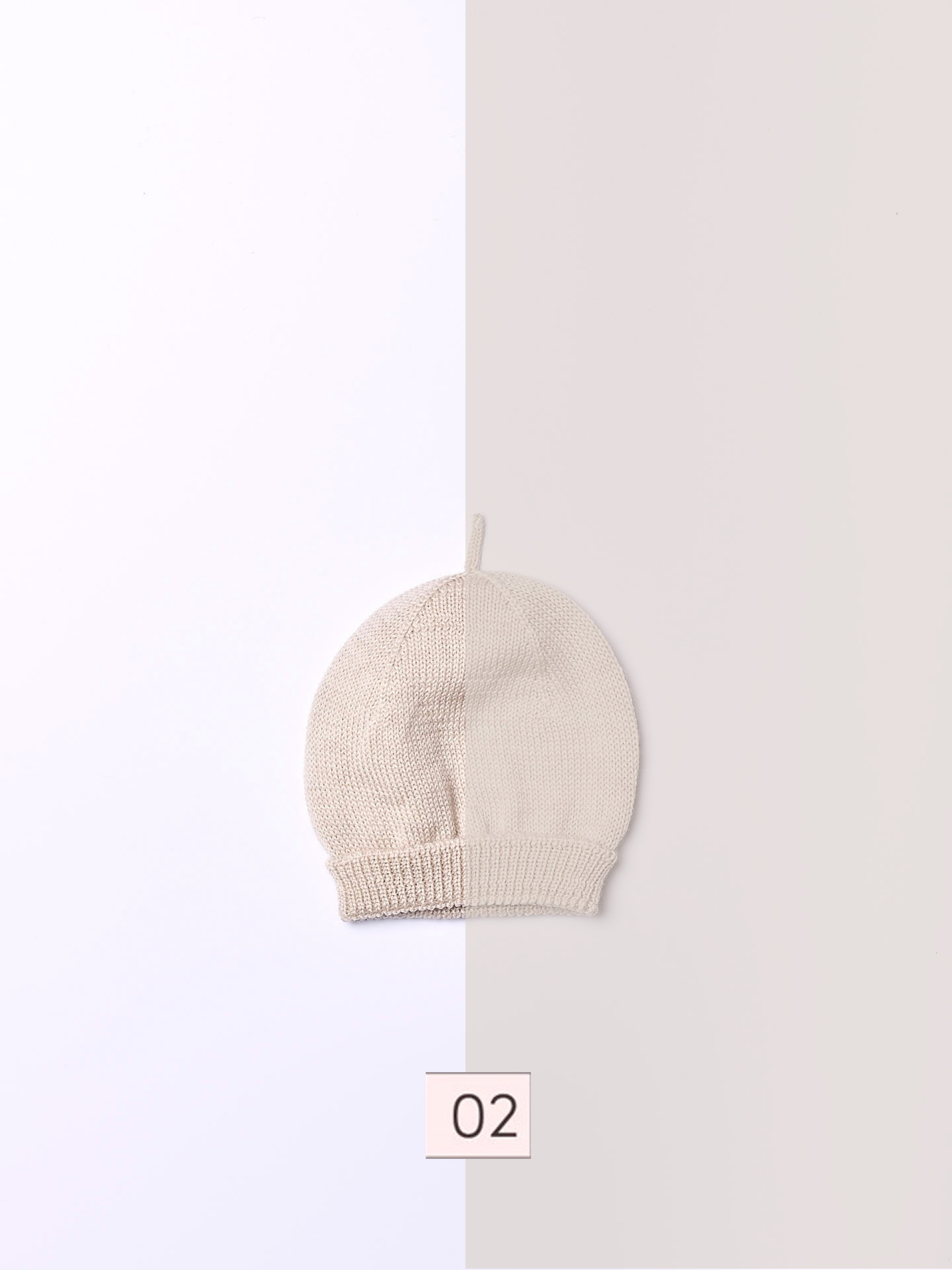Knitted wool beanie