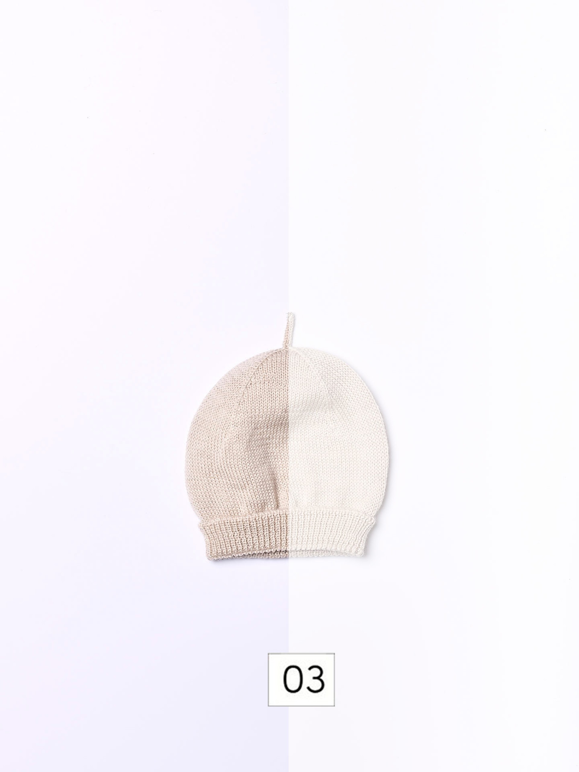 Knitted wool beanie