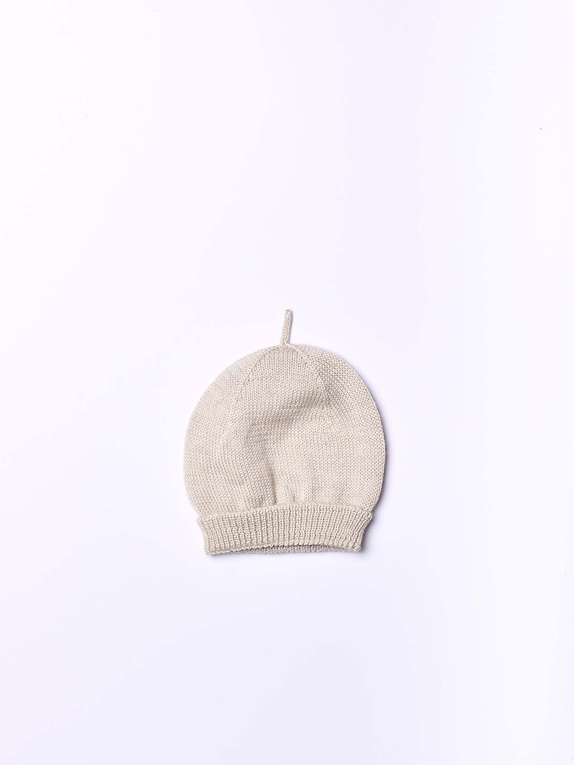Knitted wool beanie