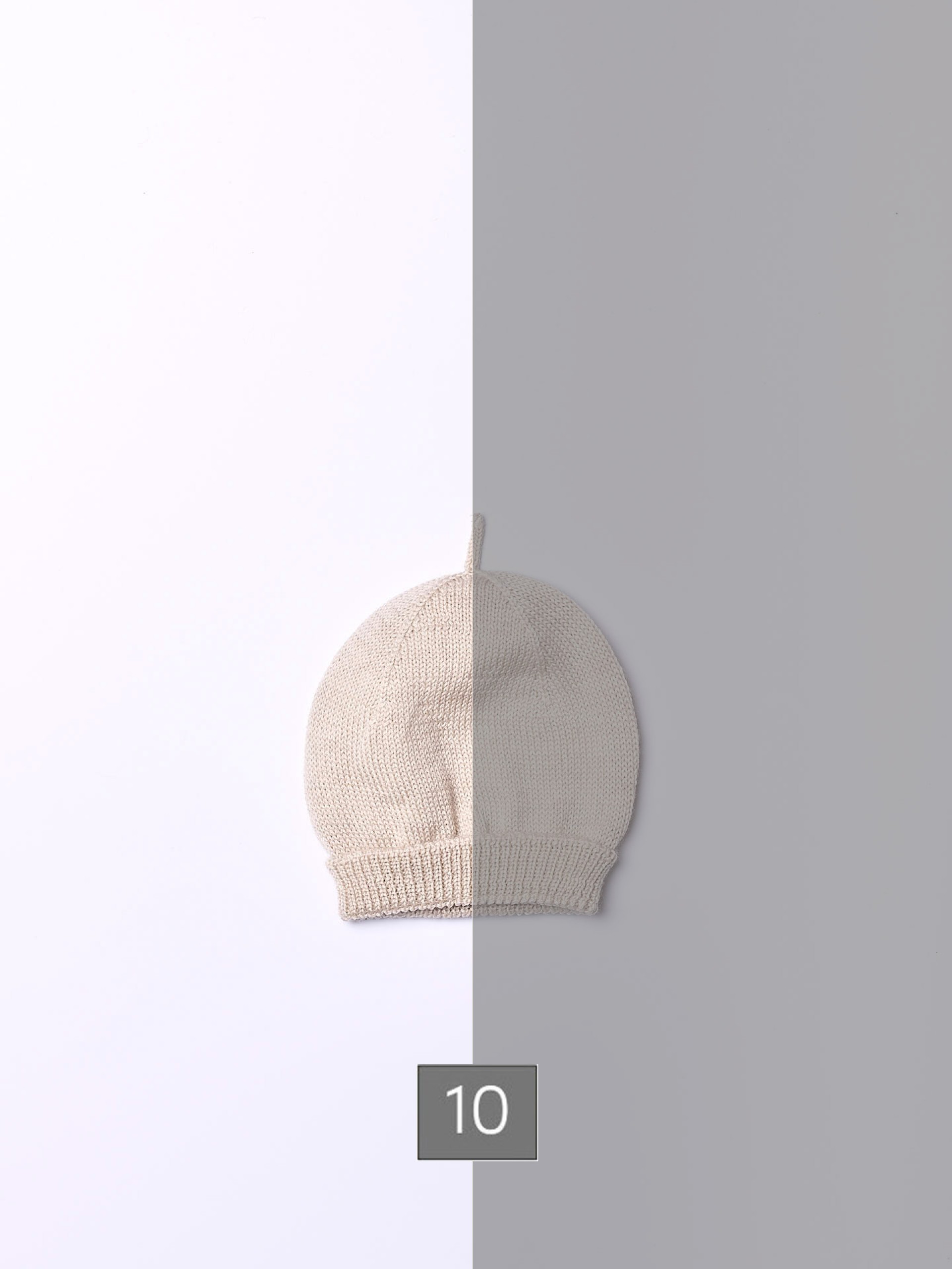 Knitted wool beanie