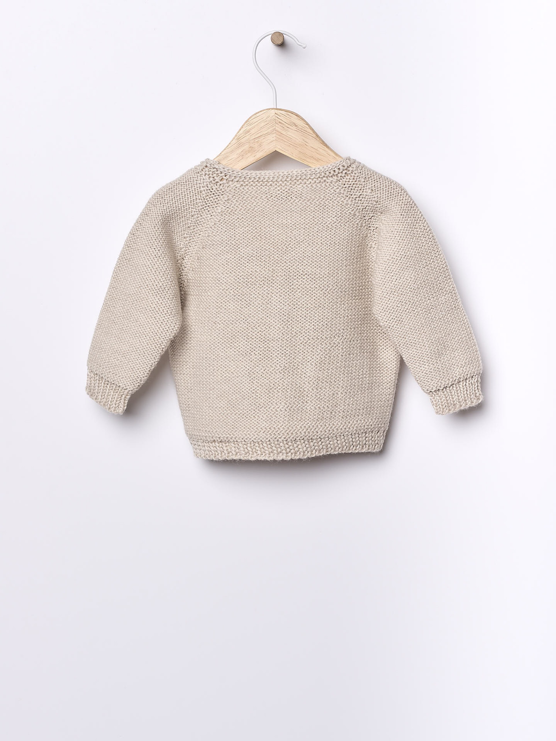 Casaco com decote em V