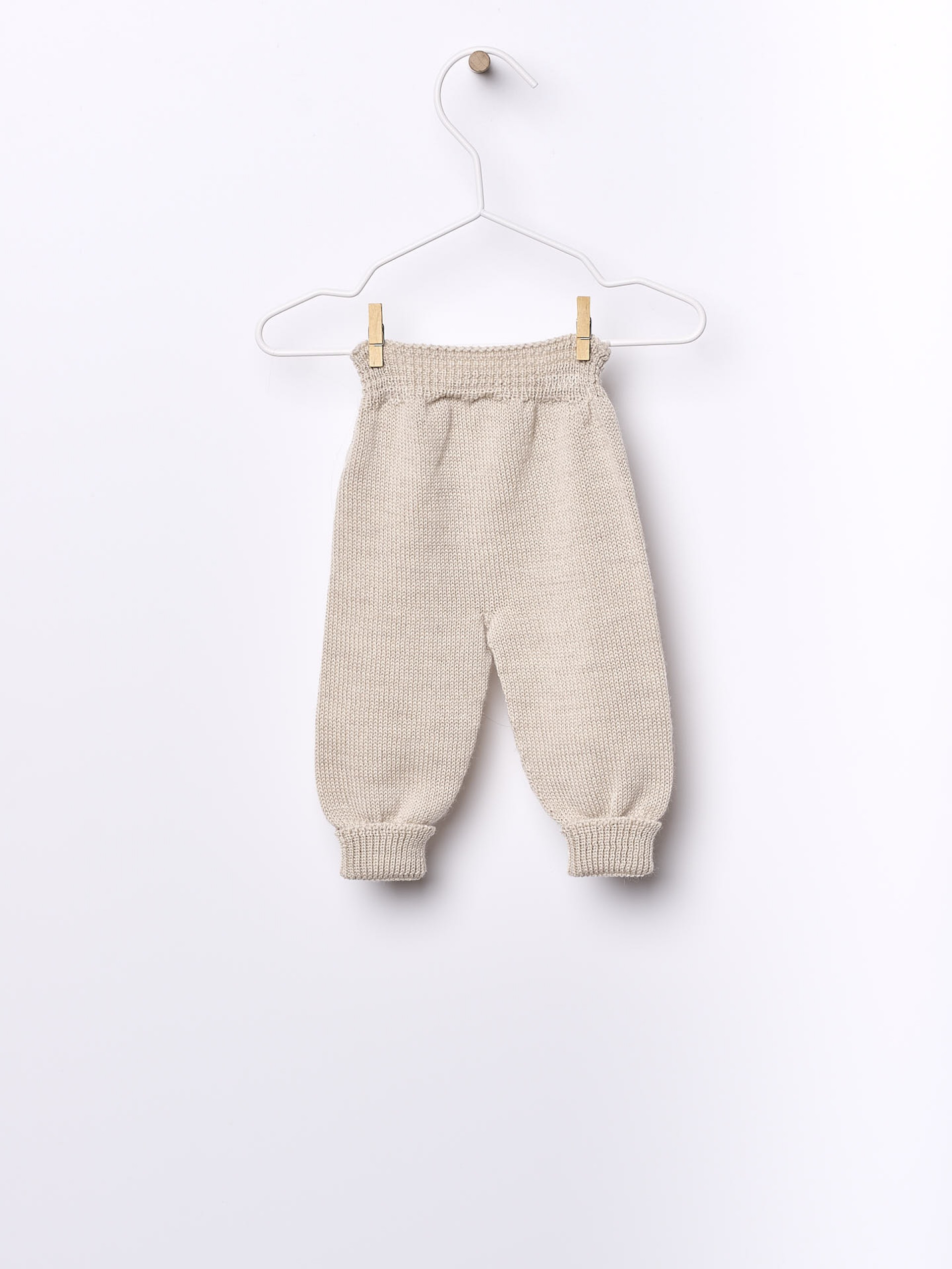 Calças tricotadas lã