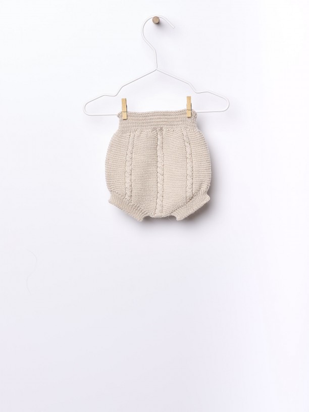 Knitted wool bloomer Knitted wool bloomer