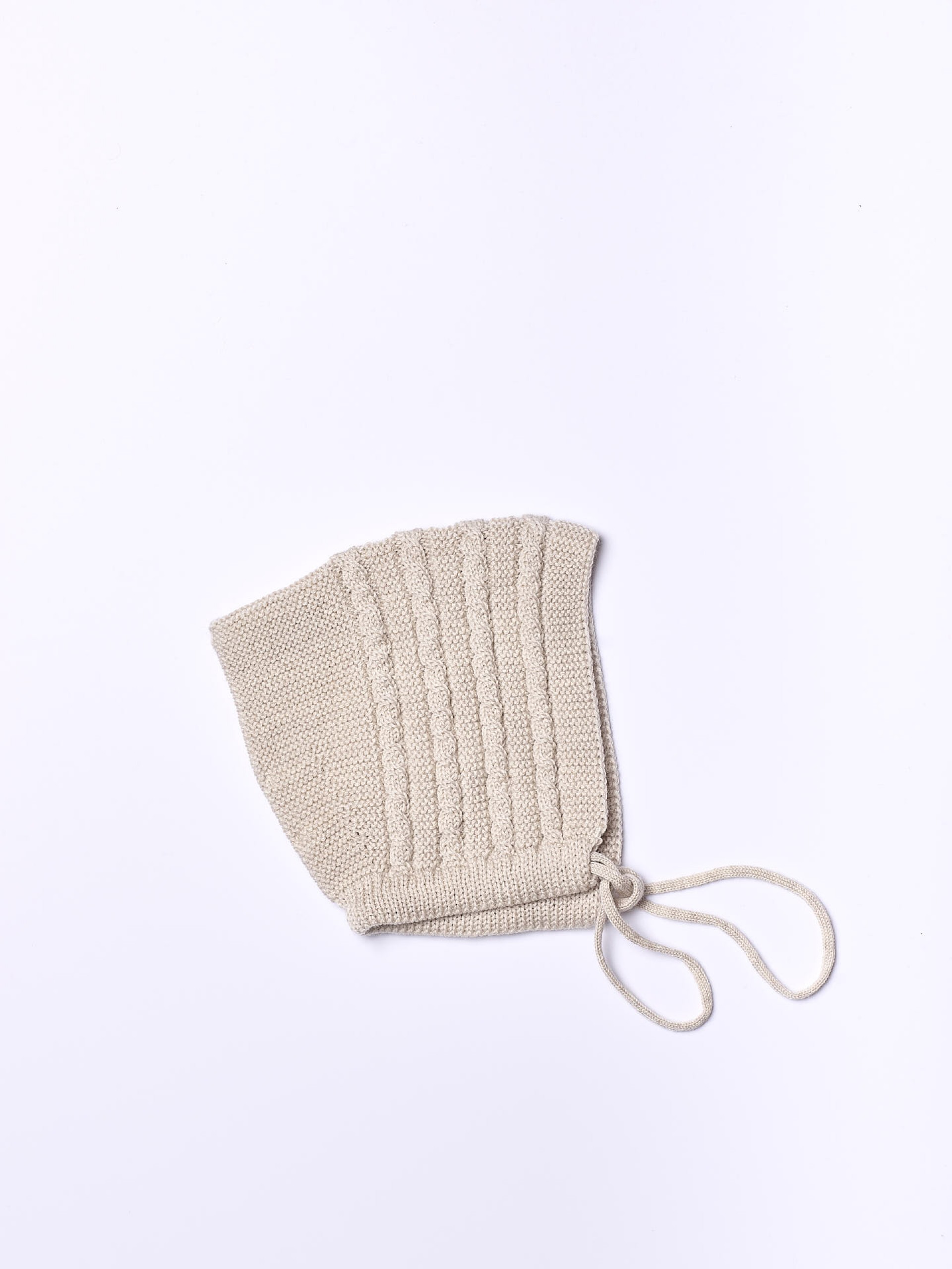 Touca tricotada de l?