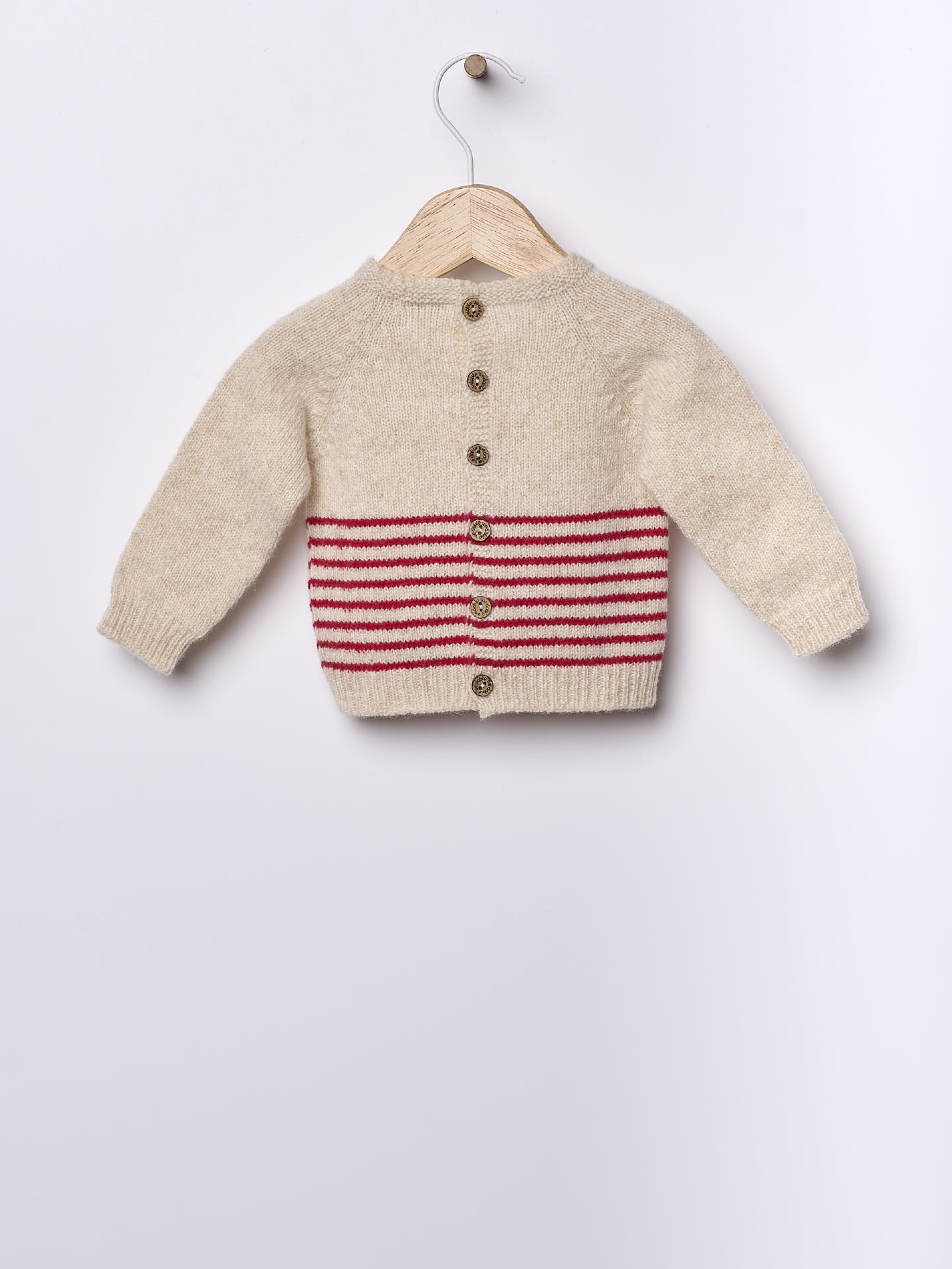 Knitted wool sweater