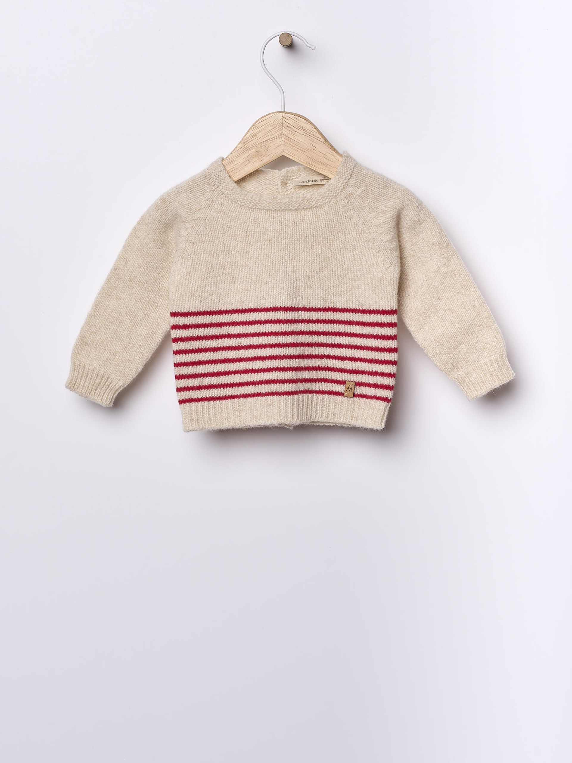 Knitted wool sweater