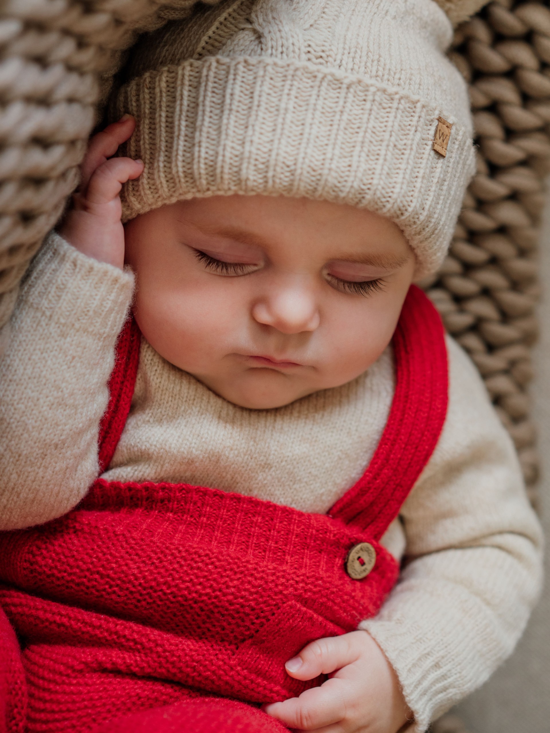 Knitted wool sweater