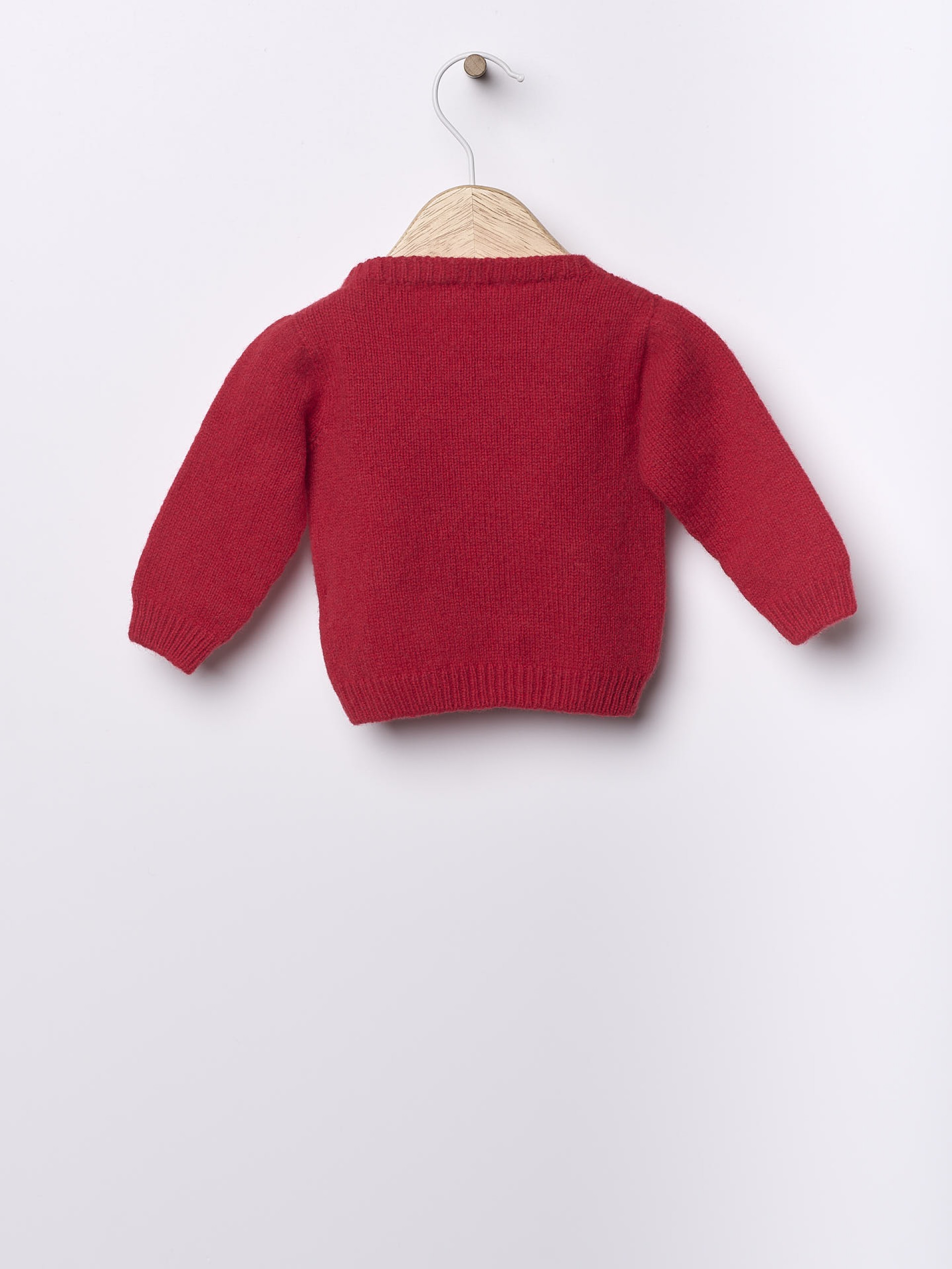 Knitted wool sweater