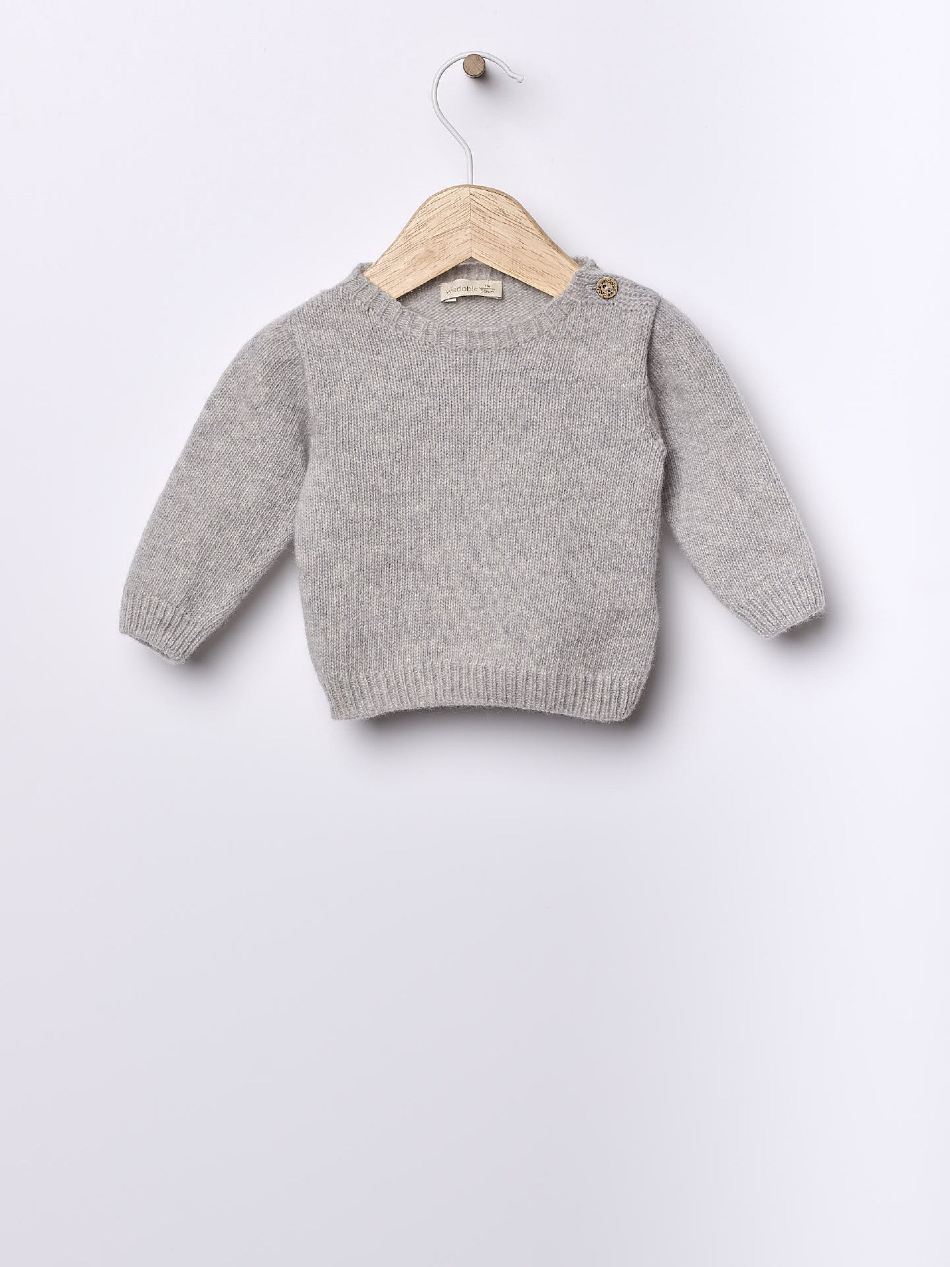 Knitted wool sweater