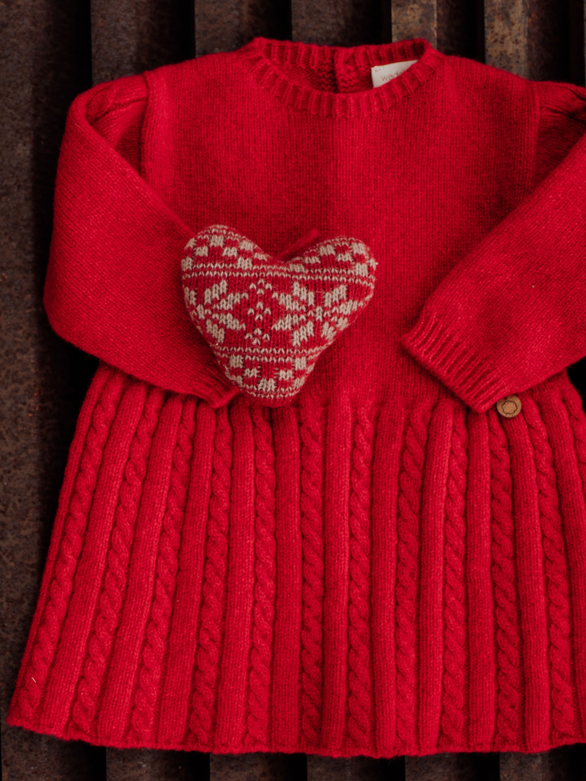 Vestido tricotado l?