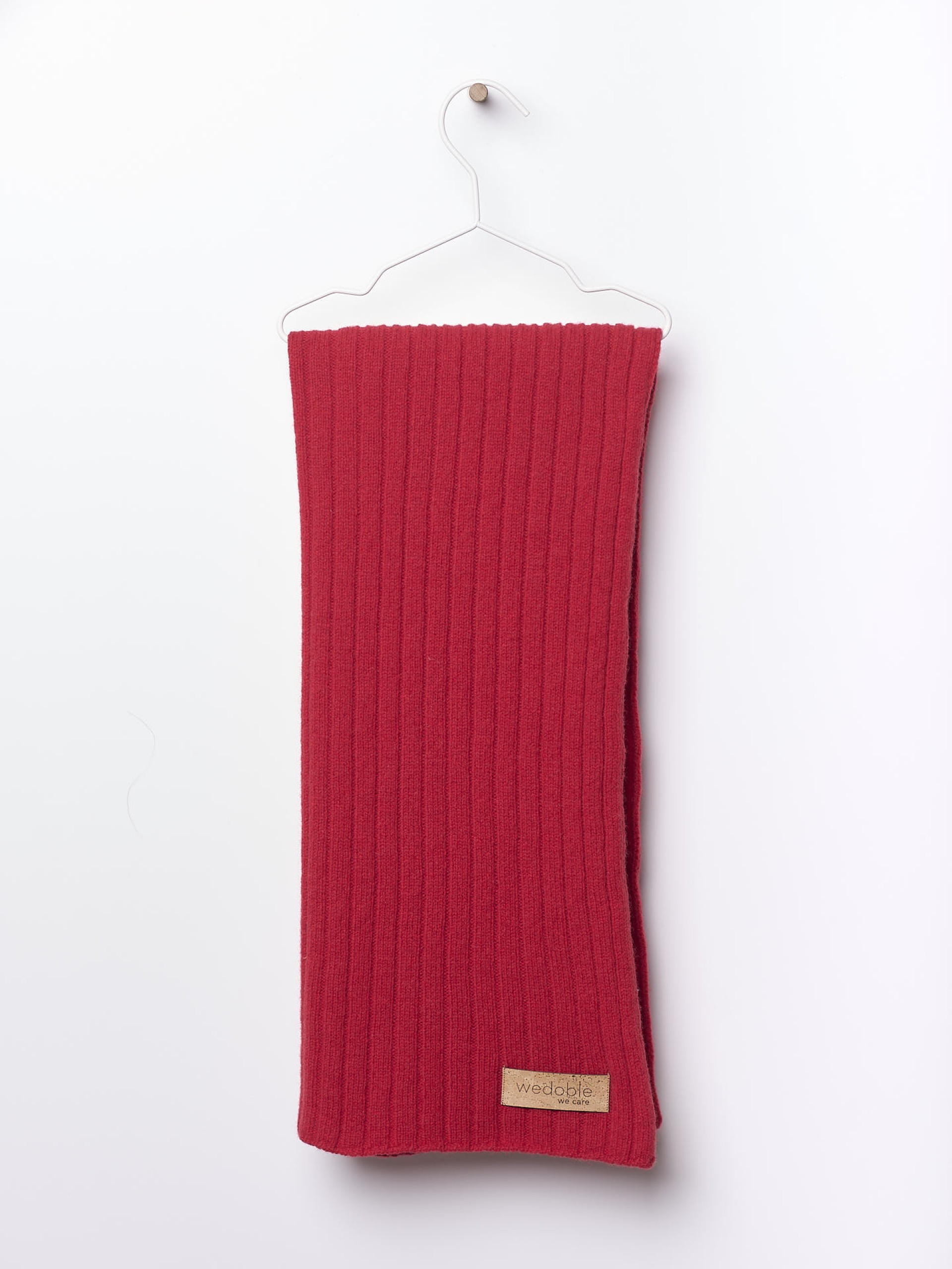 Knitted wool blanket