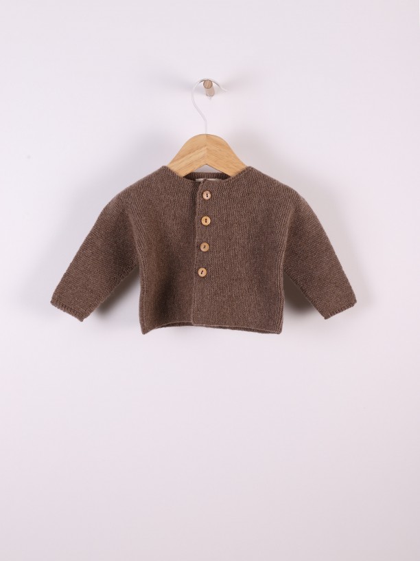 Knitted wool cardigan Knitted wool cardigan
