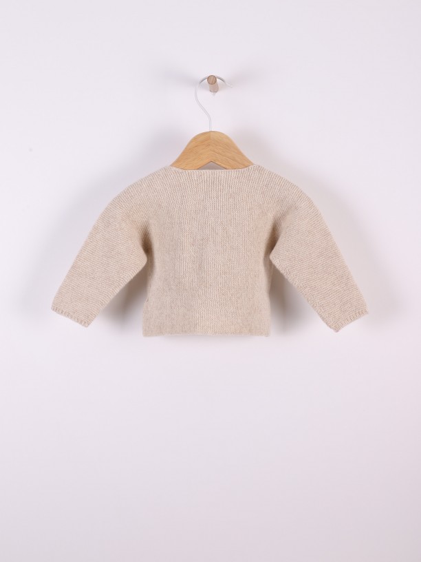 Knitted wool cardigan Knitted wool cardigan