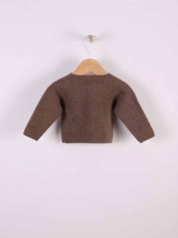 Knitted wool cardigan Knitted wool cardigan