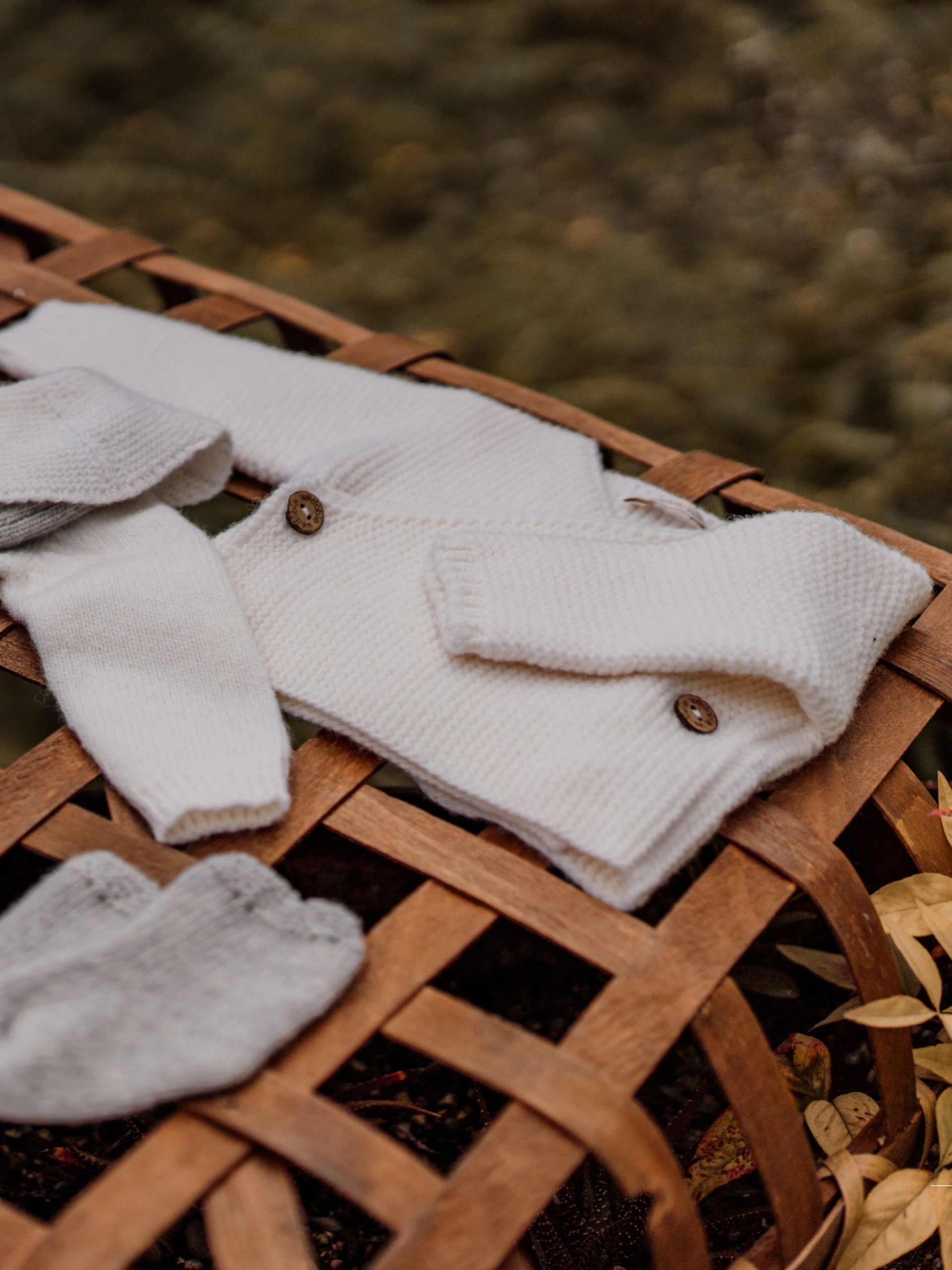 Double-breasted cardigan