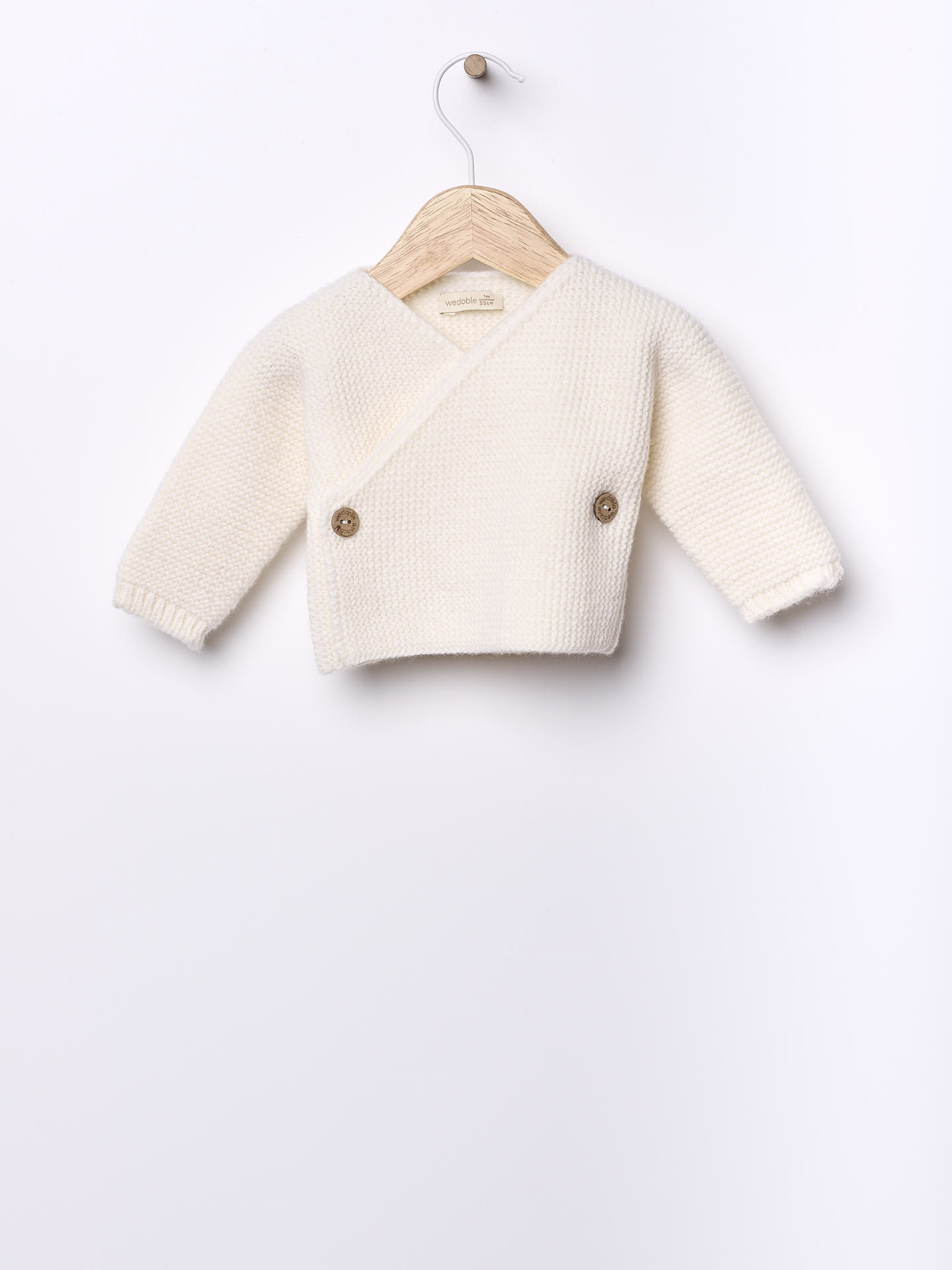 Double-breasted cardigan