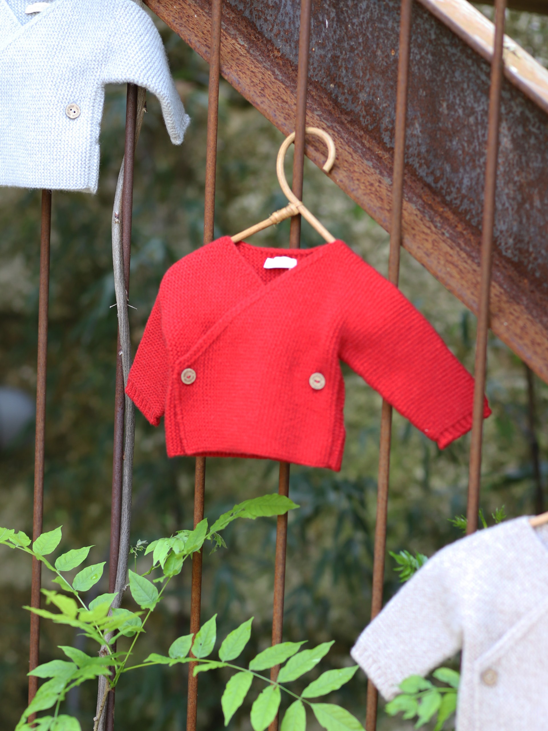 Double-breasted cardigan