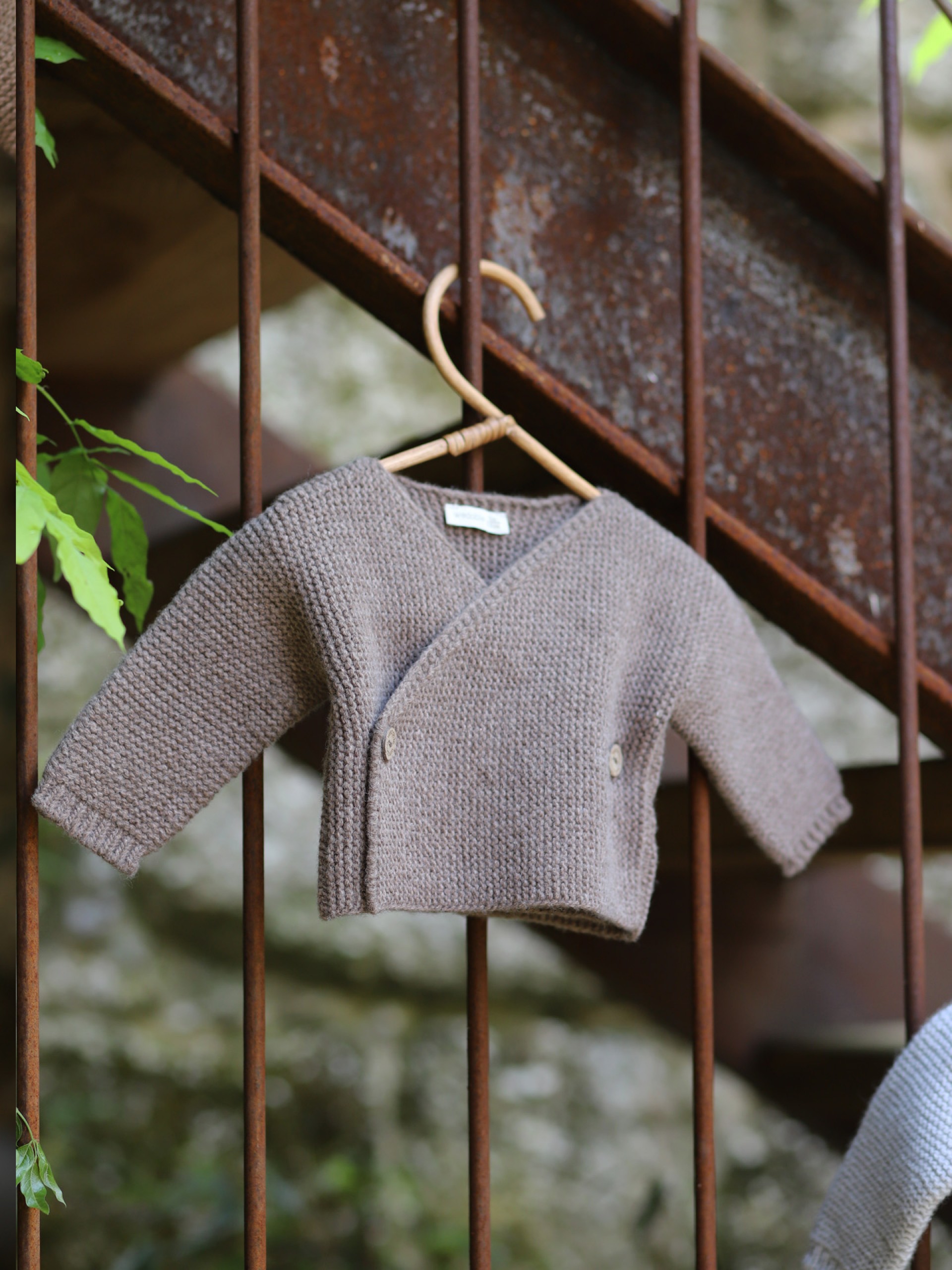 Casaco com trespasse