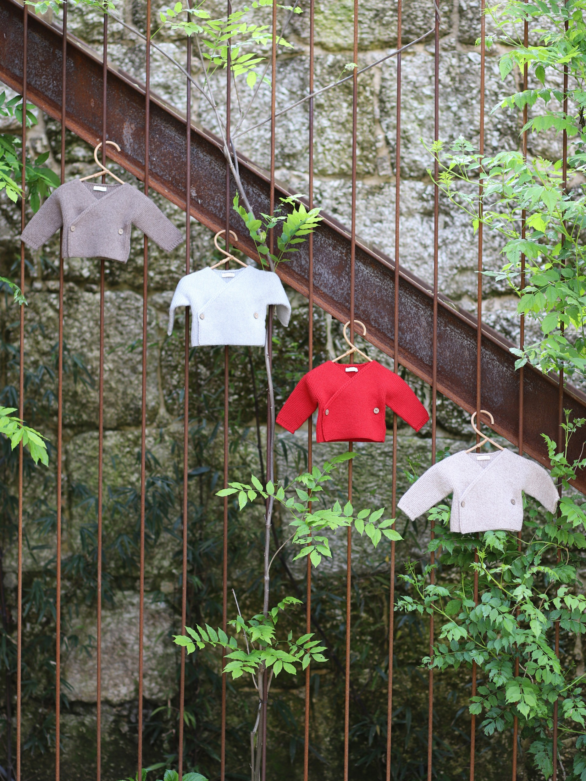 Double-breasted cardigan