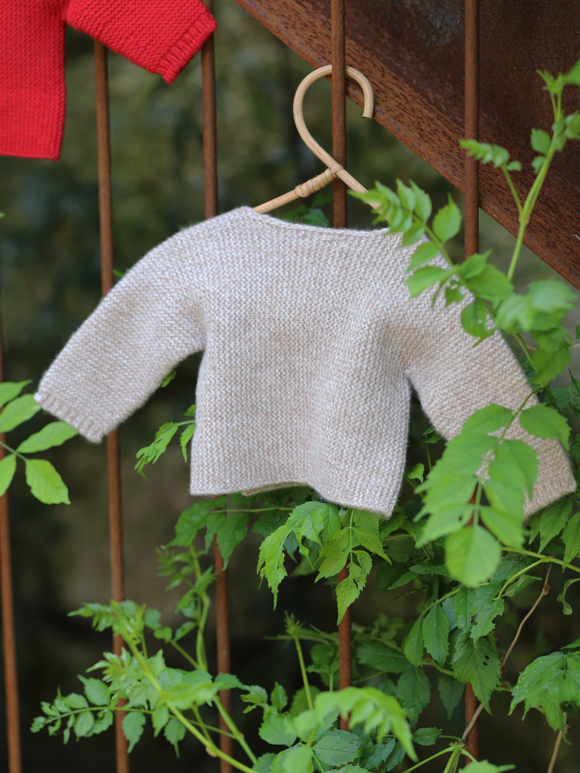 Double-breasted cardigan