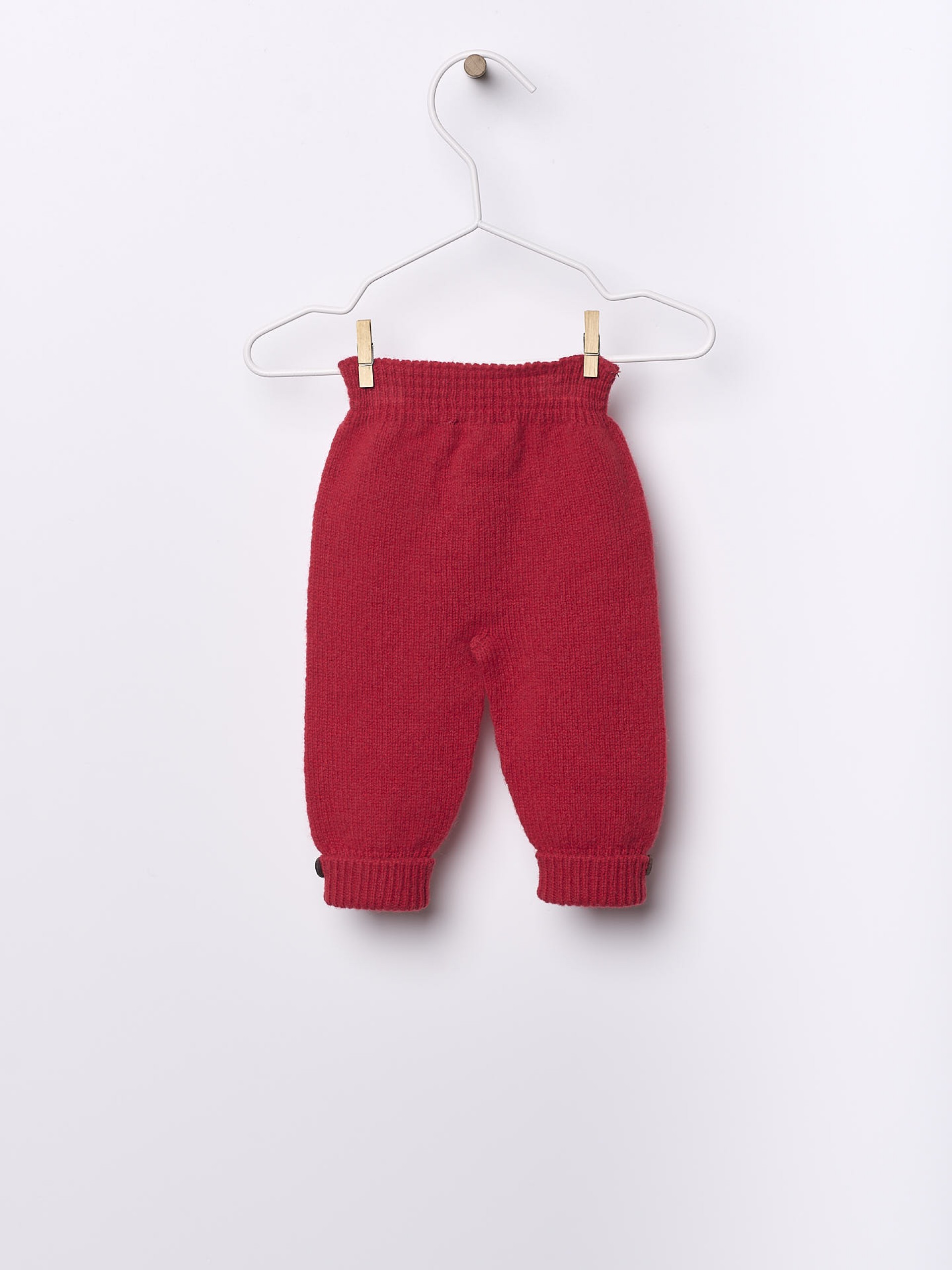 Calças tricotadas lã