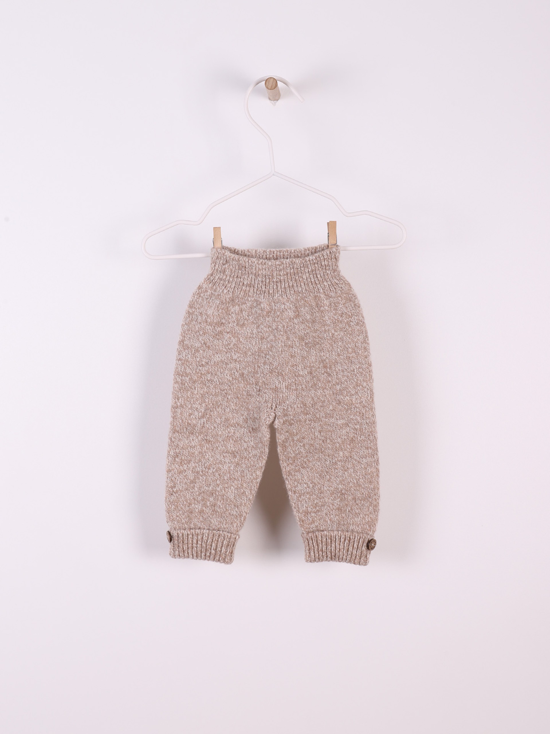 Calças tricotadas lã