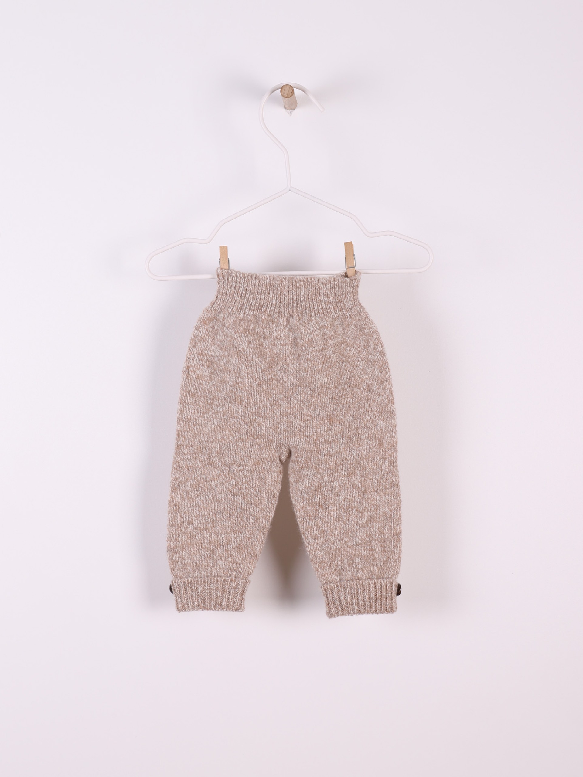 Calças tricotadas lã